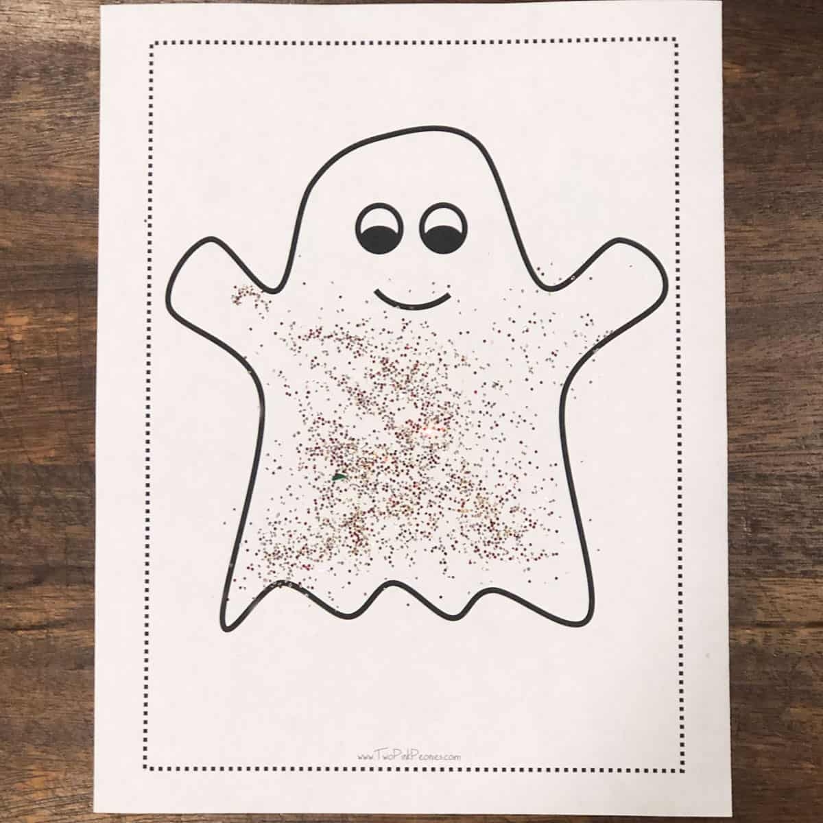 Ghost Printable Template