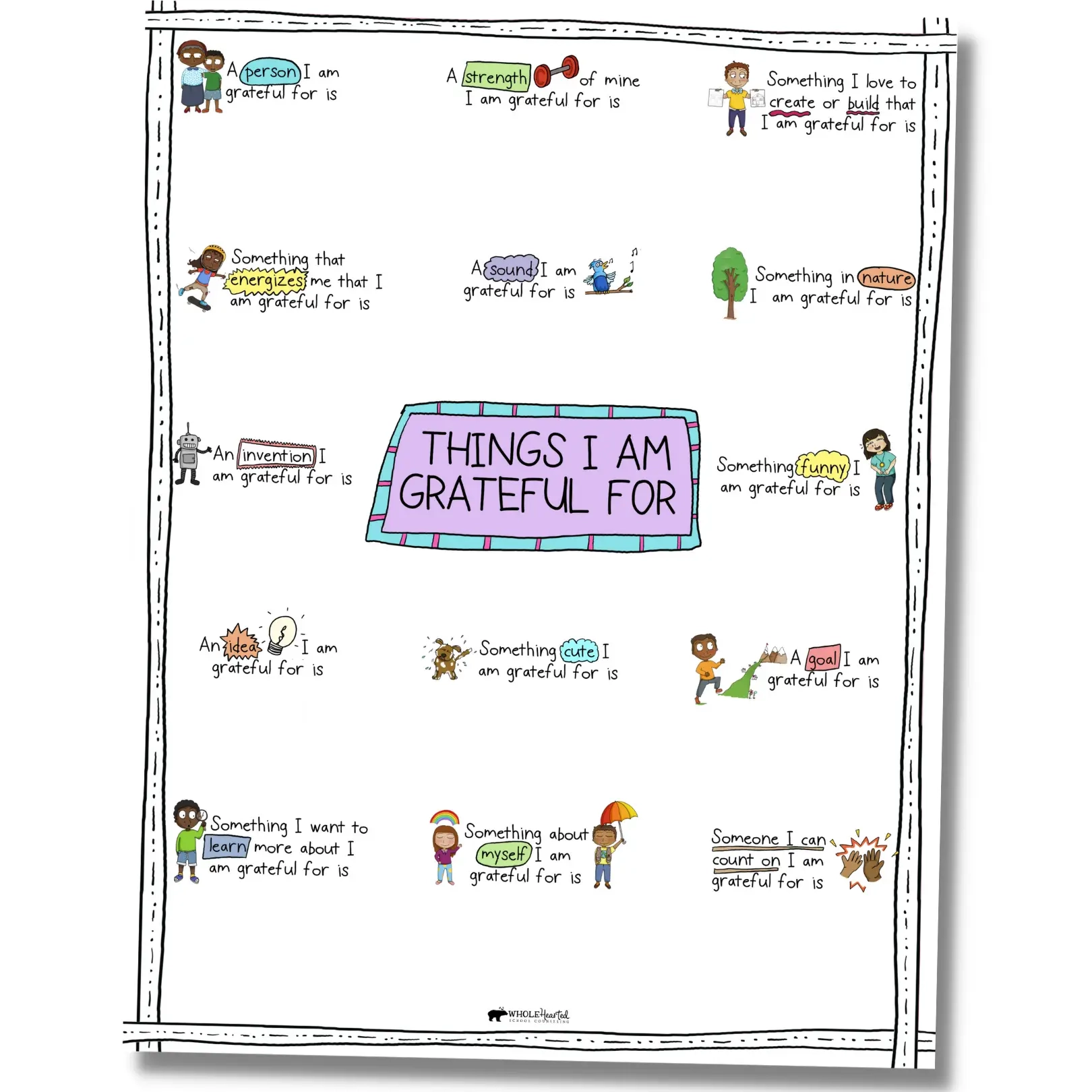 Free Printable Gratitude Activities Worksheets