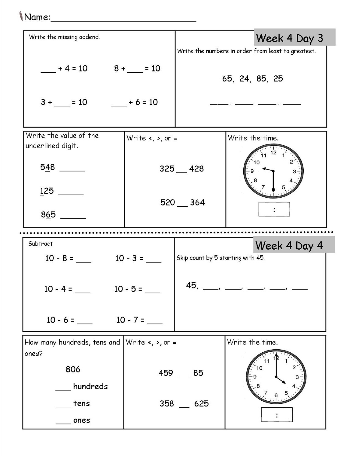 Free Homeschool Worksheets Engaging Resources For Effective Learning