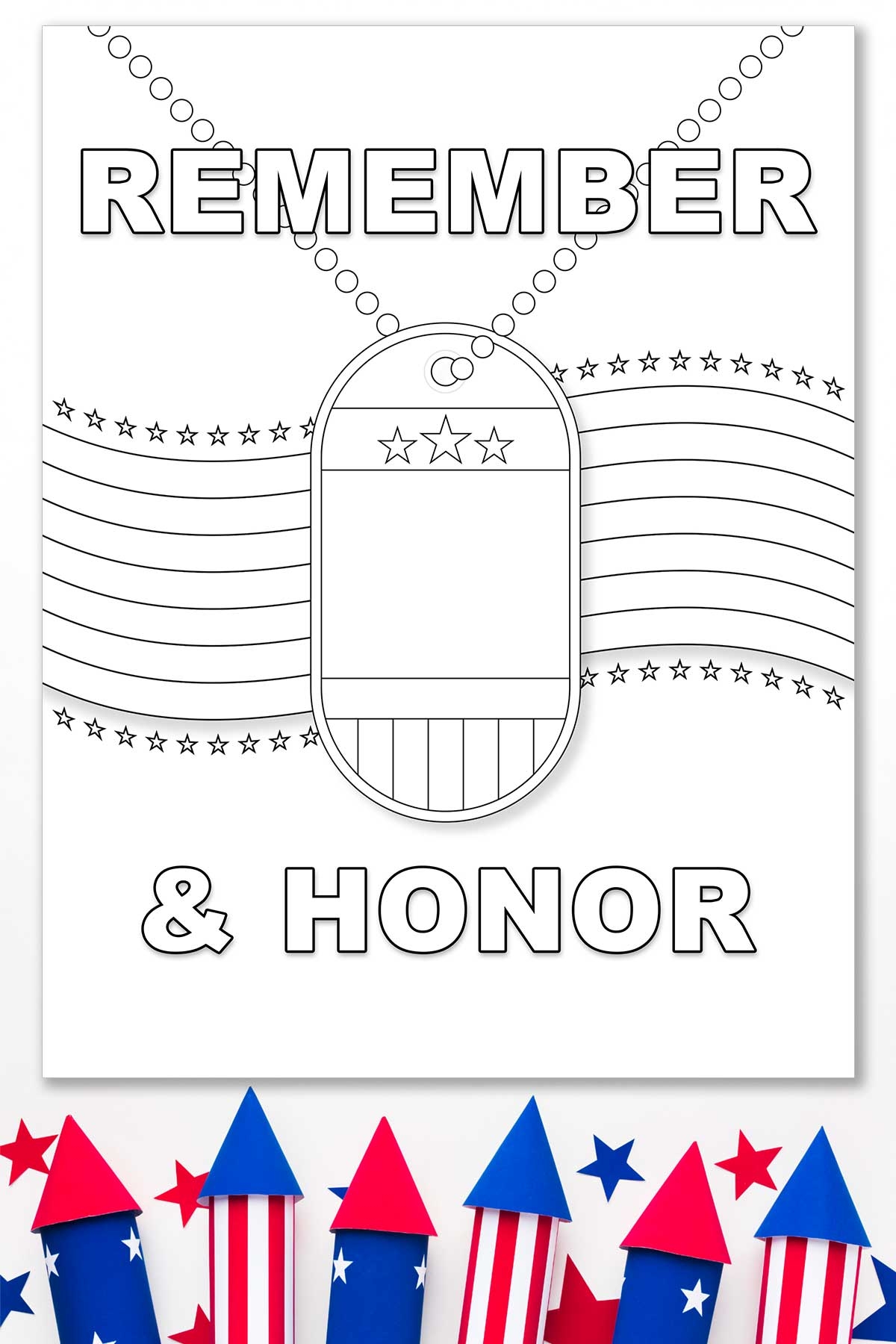Free Memorial Day Printables For Kids