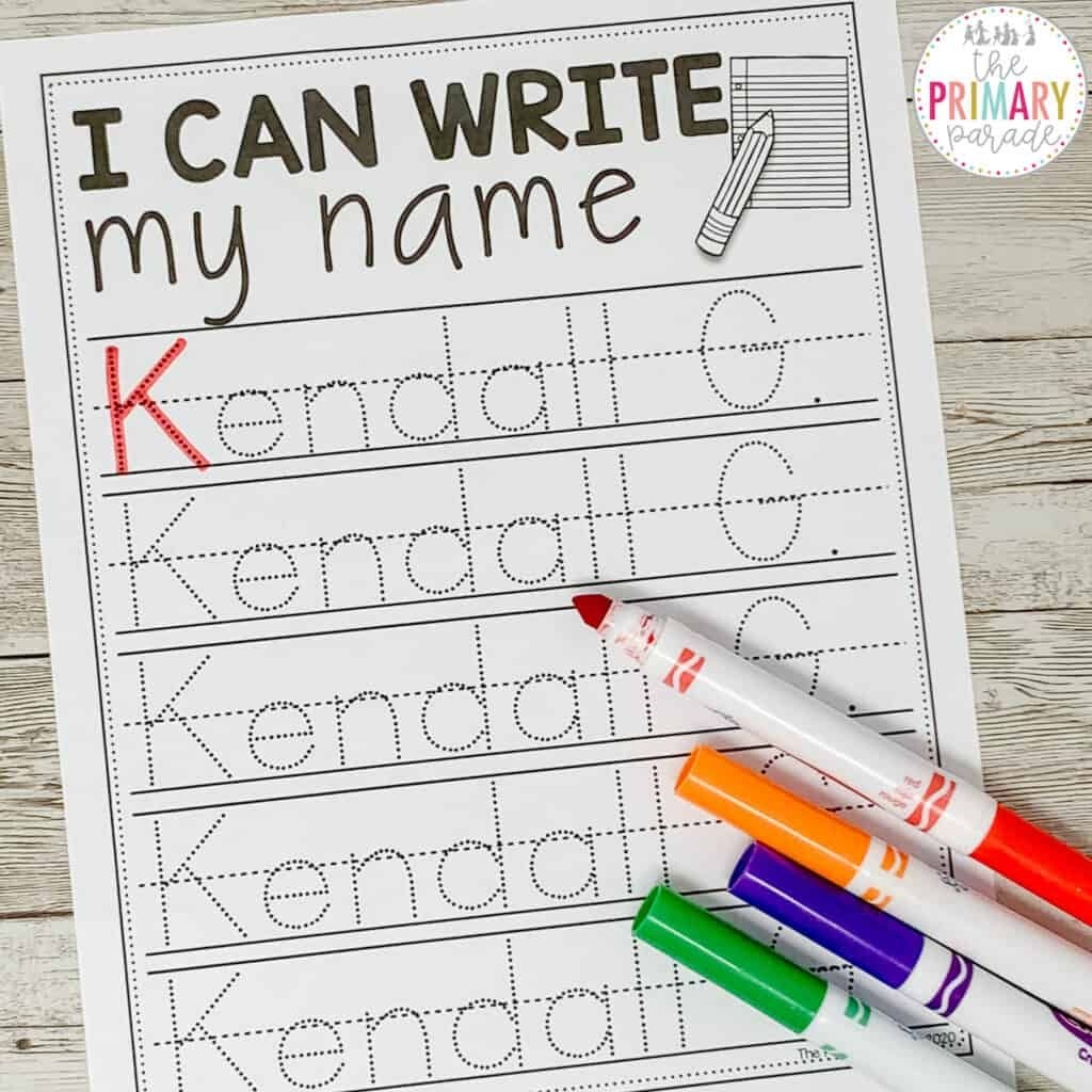 Free Printable Editable Name Worksheets