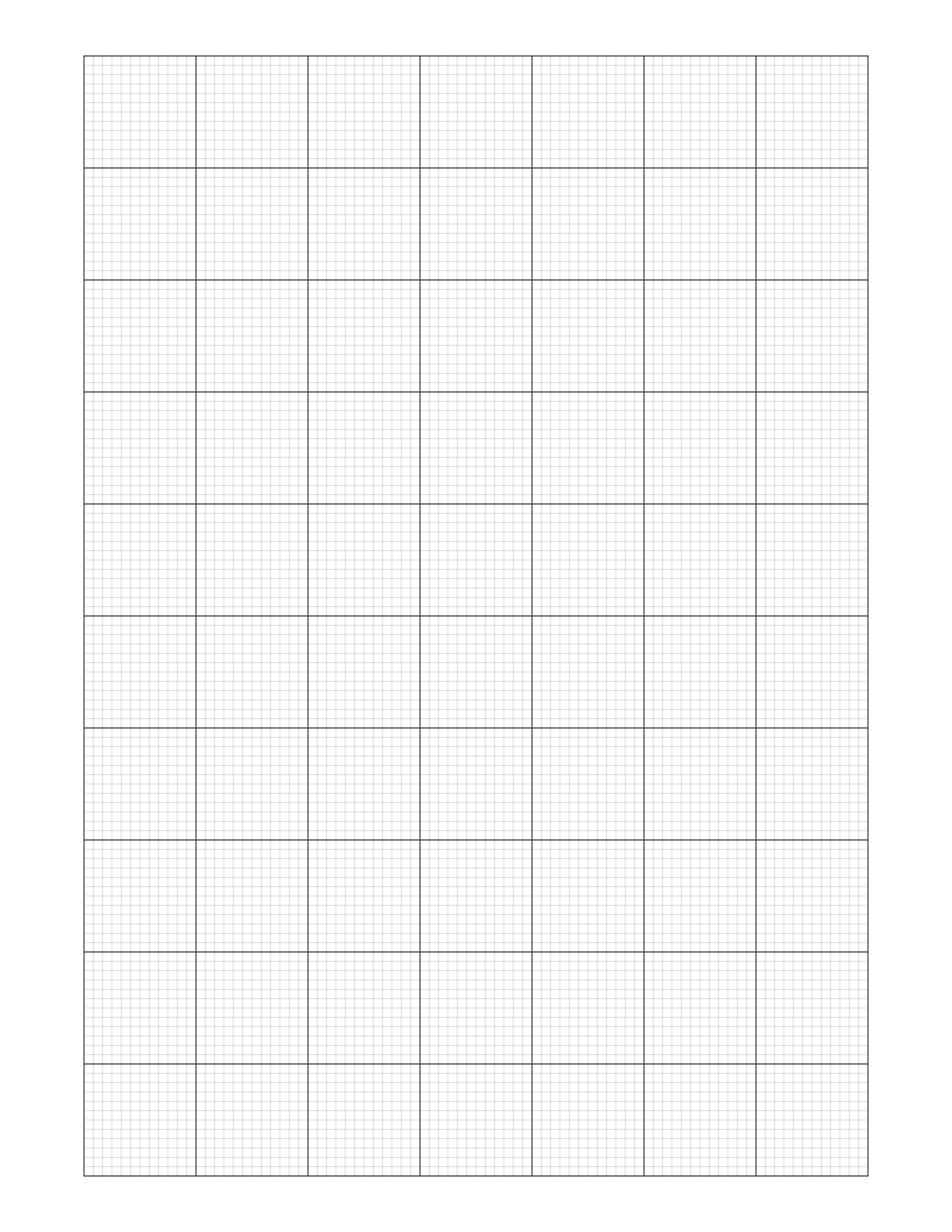 Graph Paper Printable Free 1/2 Inch