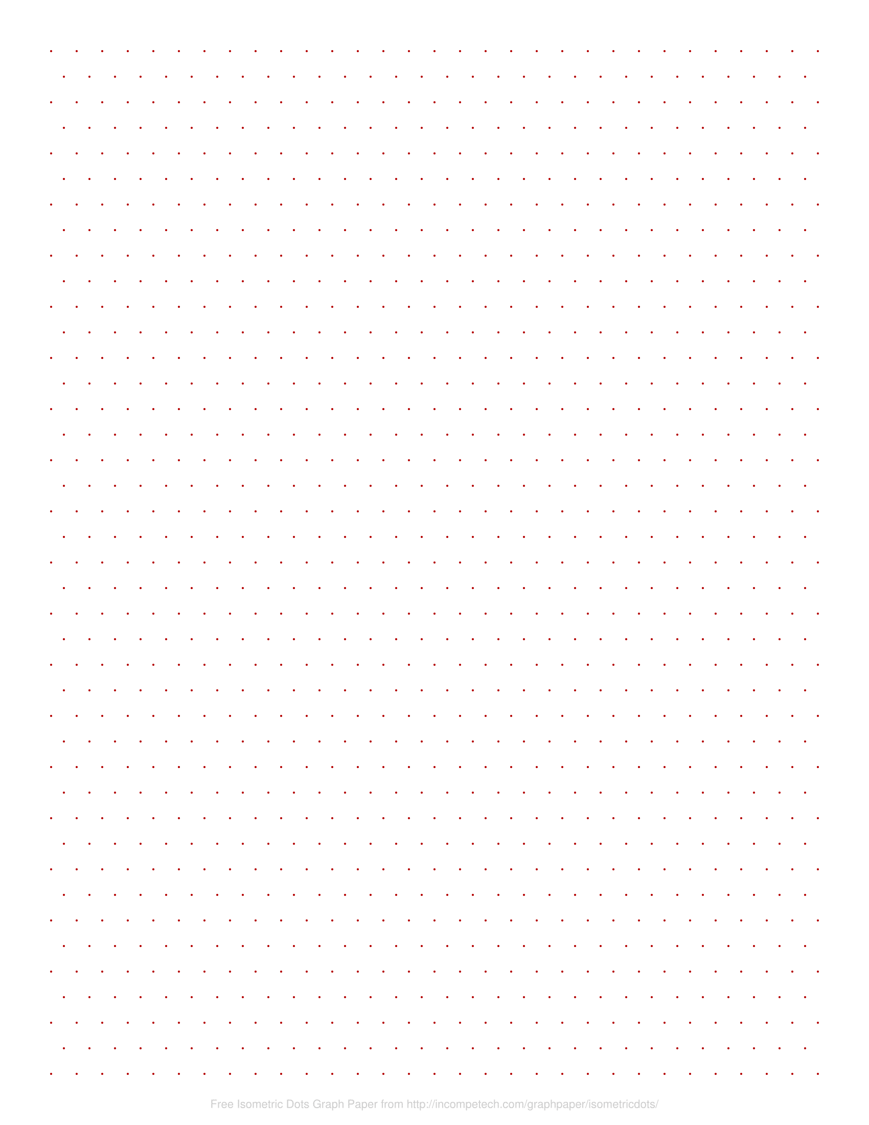 Isometric Drawing Paper Printable Dots