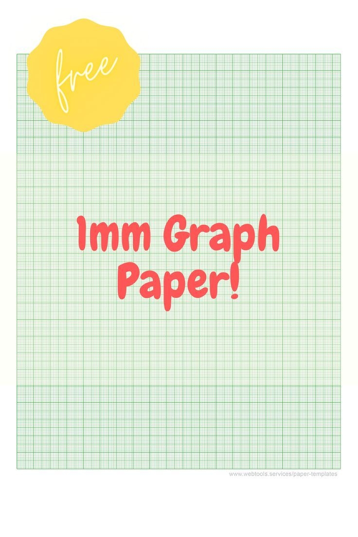 Free Printable 1mm Graph Paper