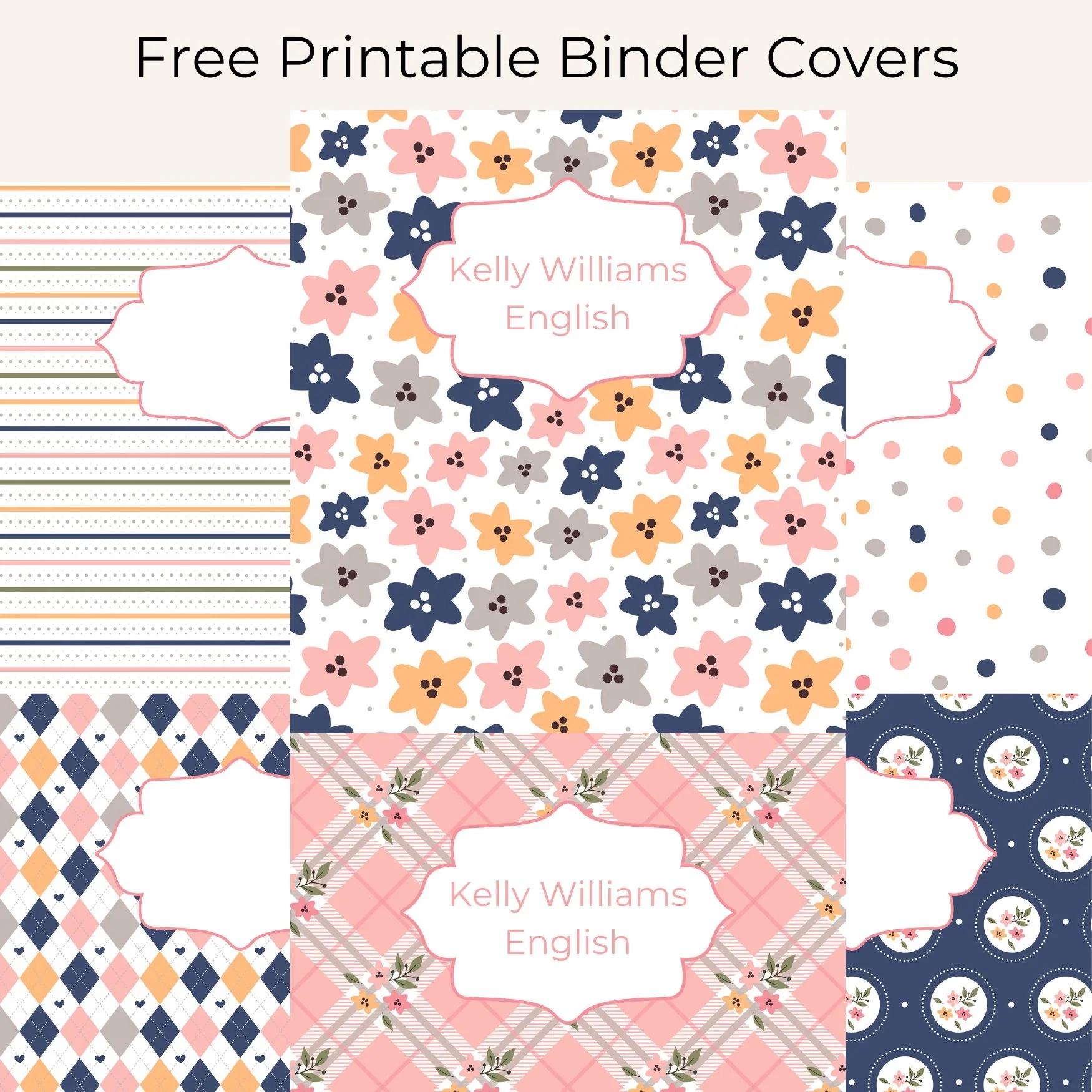 Free Printable Binder Covers Download Over 100 Binder Cover 