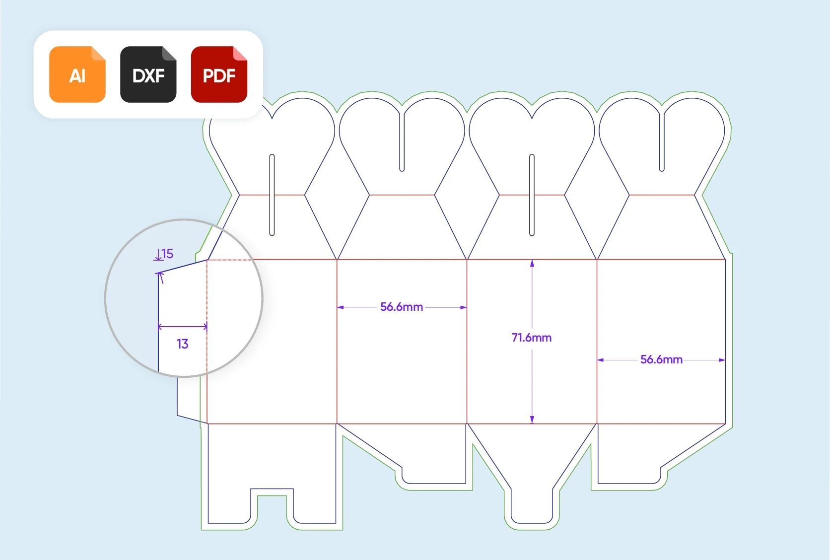 Printable Box Template