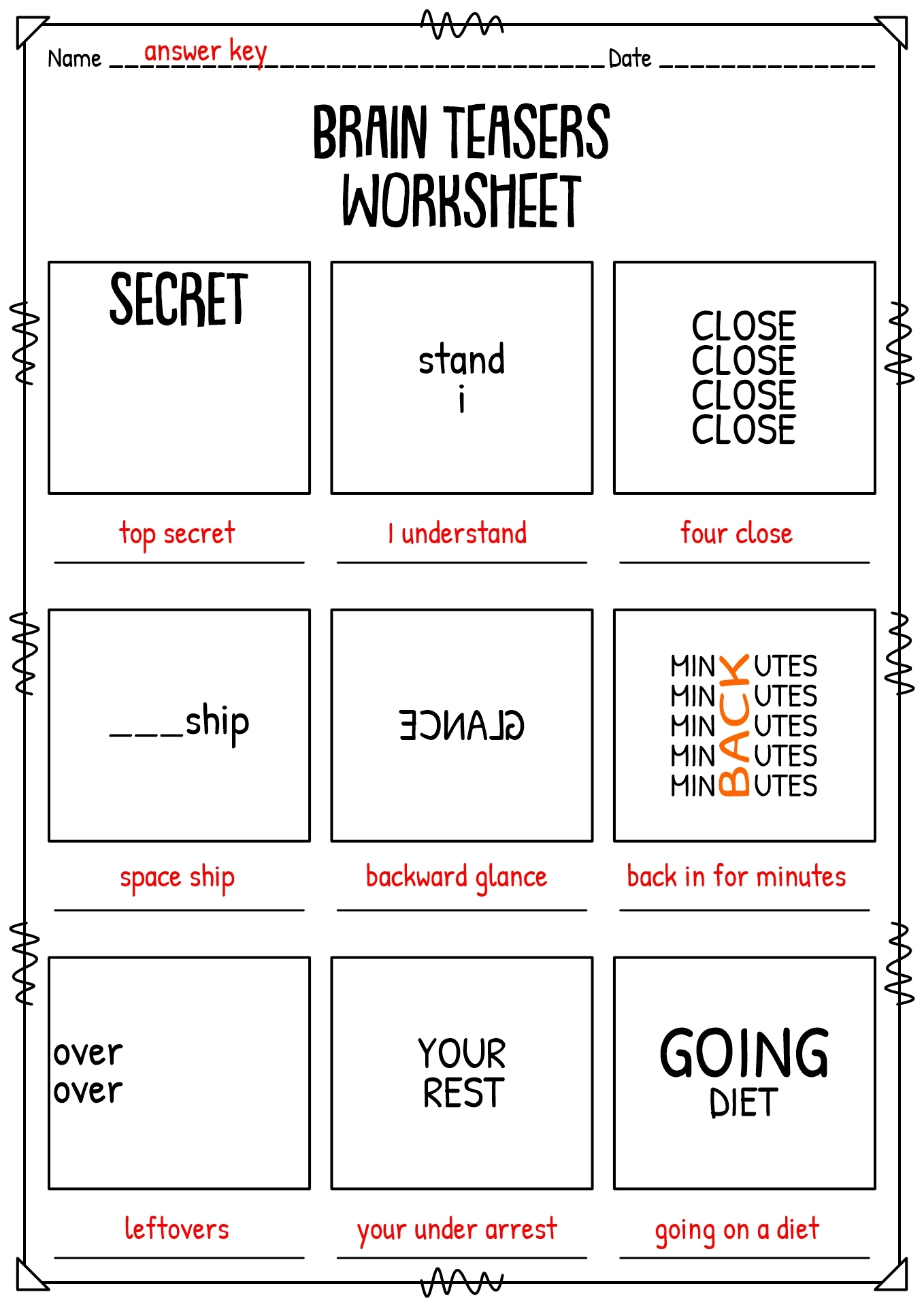 Free Printable Brain Teasers With Answers Printablee Printable 
