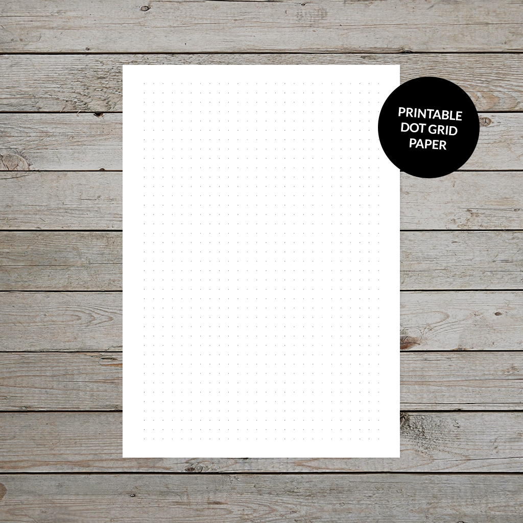 Dotted Grid Paper Printable Free