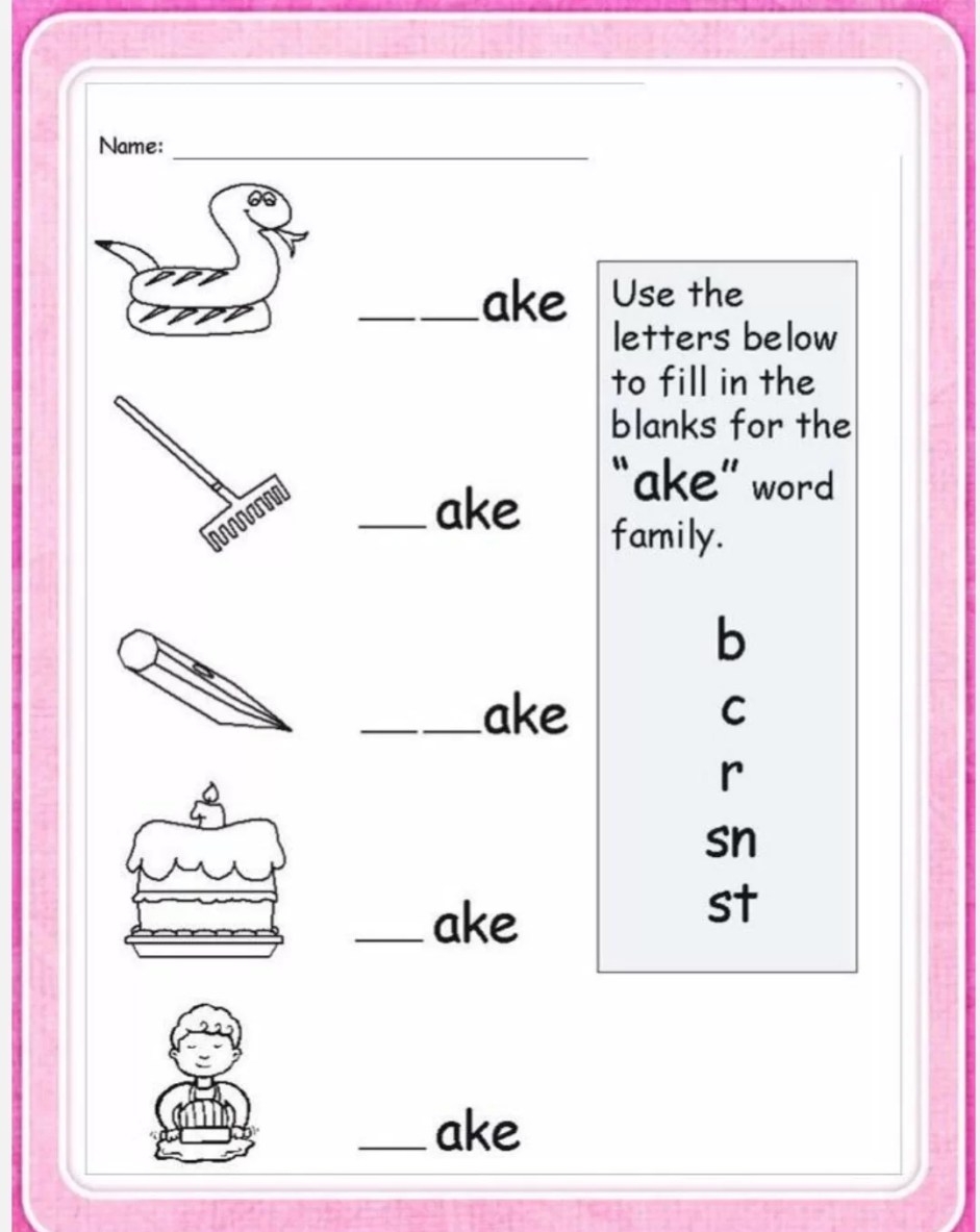 Free Printable English Worksheets For Grade 1