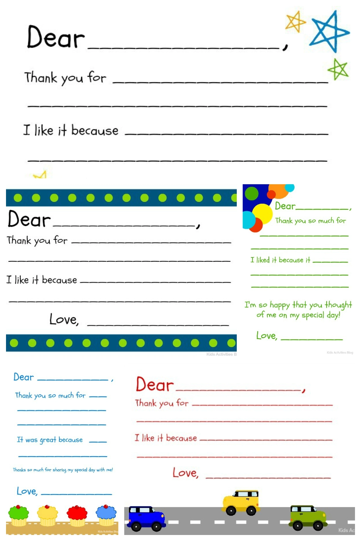 Fill In Blank Printable