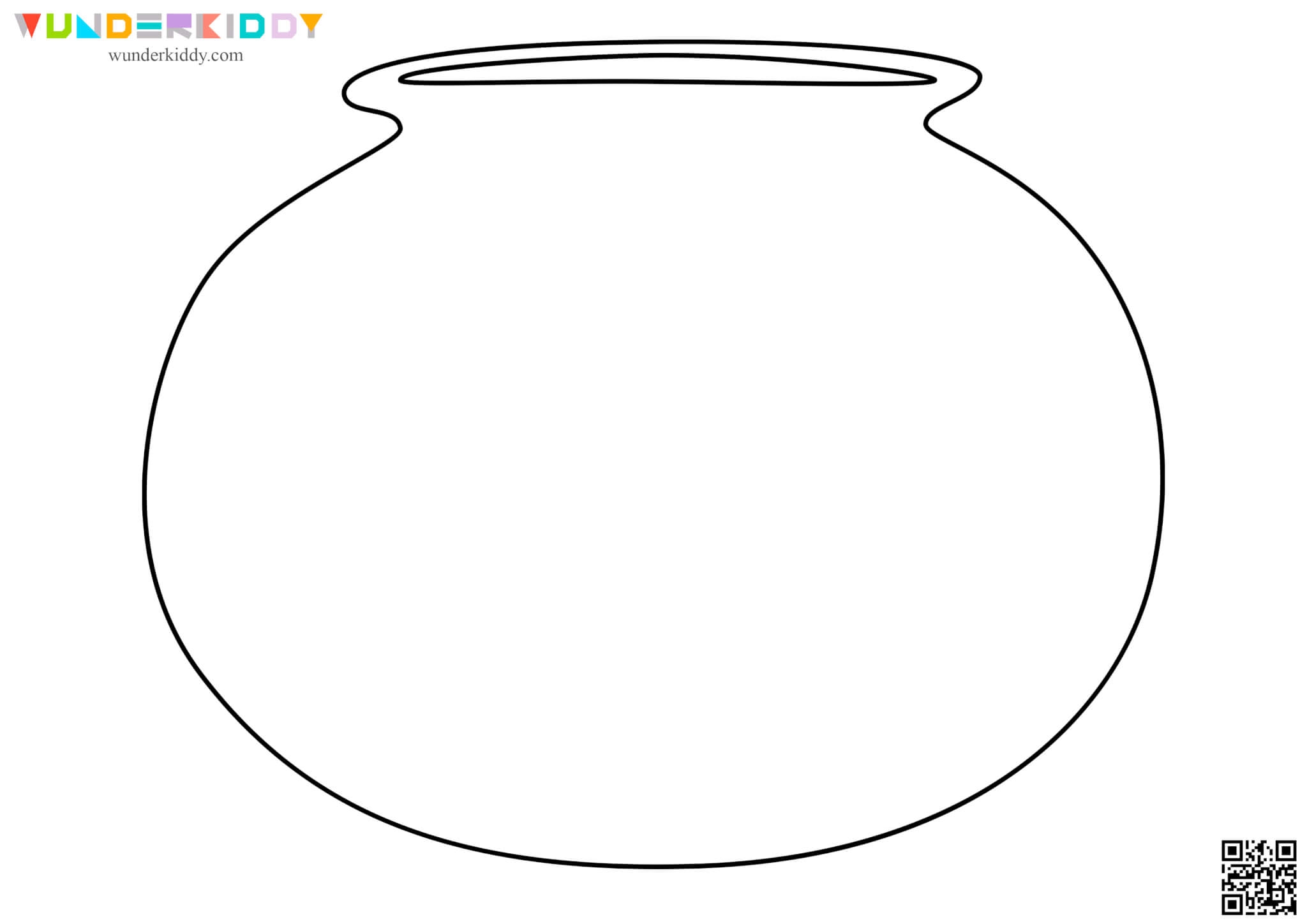Printable Fish Bowl Template
