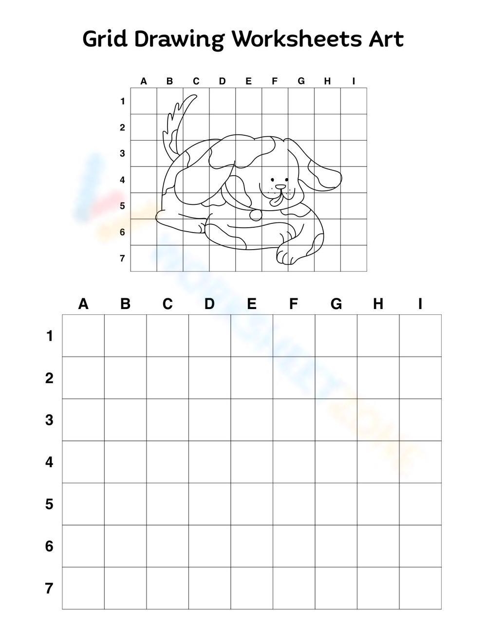 Free Printable Grid Drawing
