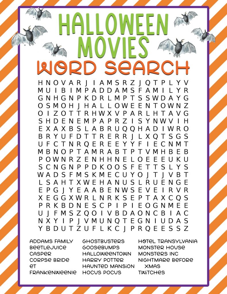 Halloween Puzzles For Adults Printable