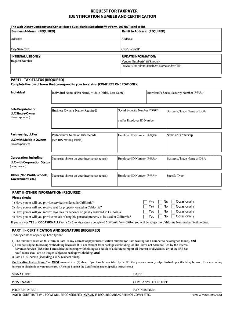 Free W9 Form To Download