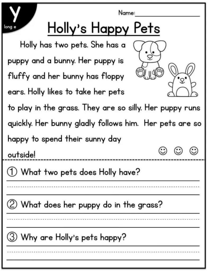 Free Printable Reading Worksheets For Pre K