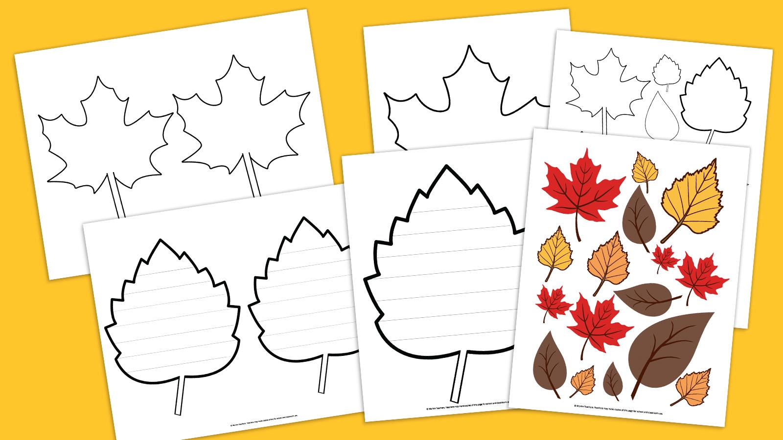 Fall Printable Templates