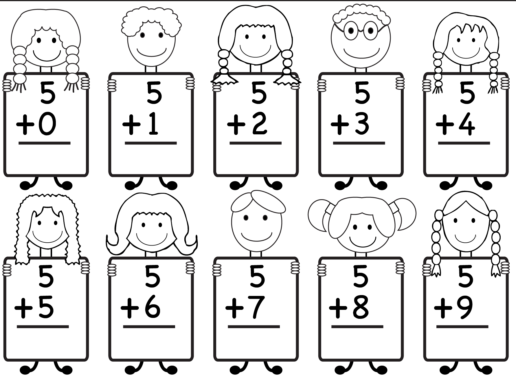 Kindergarten Math Worksheets Printable
