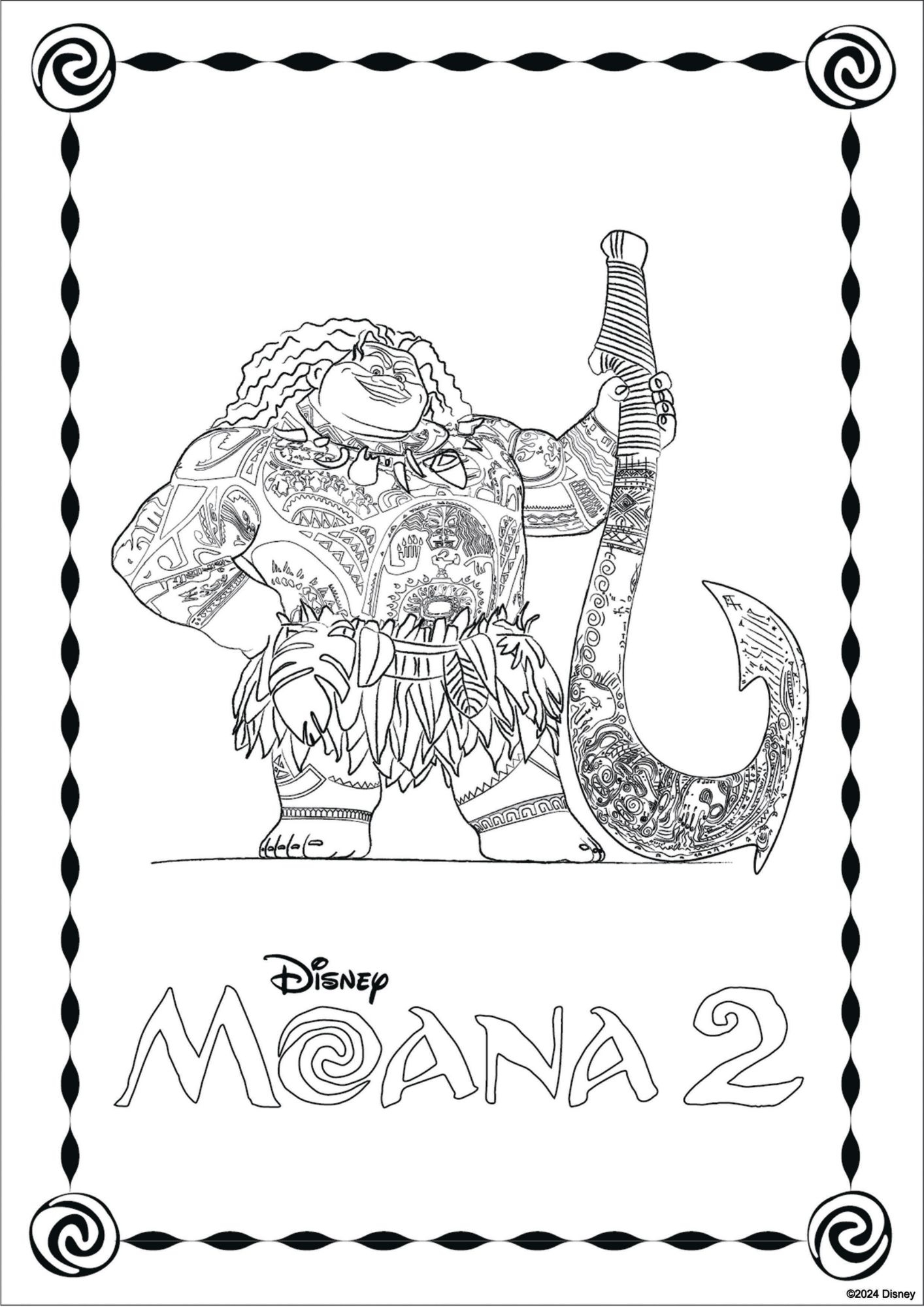 Moana 2 Free Printables