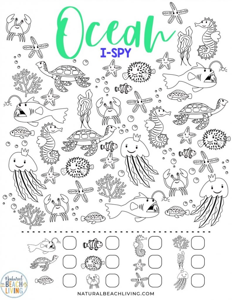 Free Ocean Printables For Kids