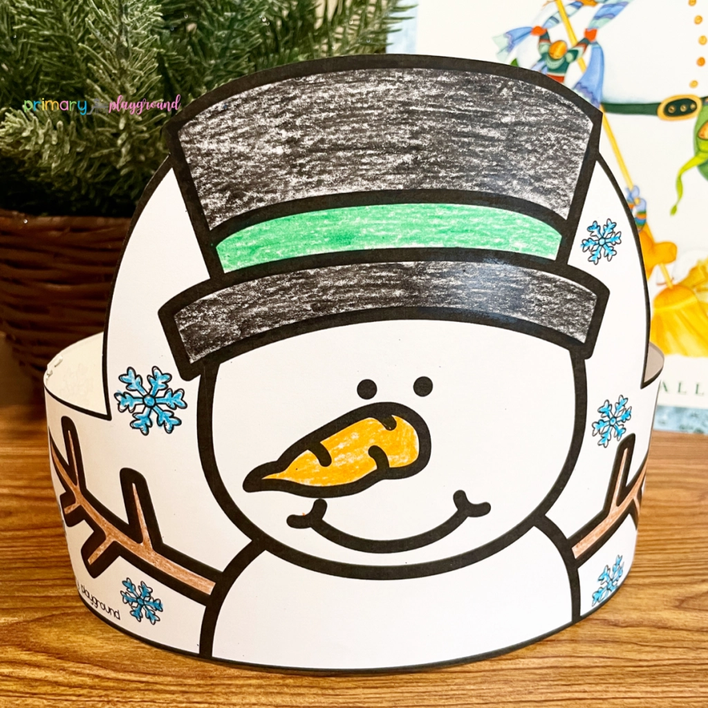 Snowman Hat Template Printable