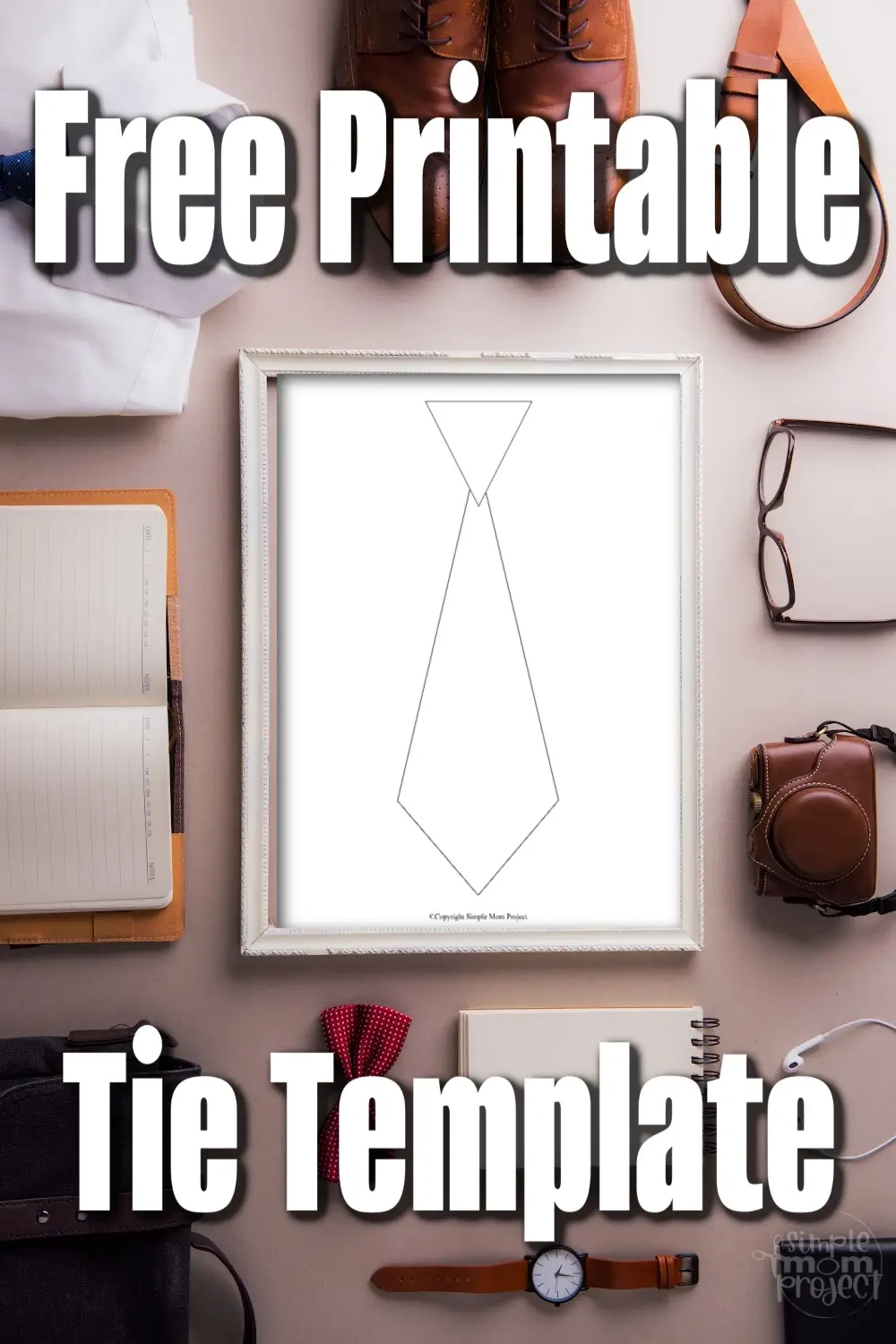 Free Printable Tie Template