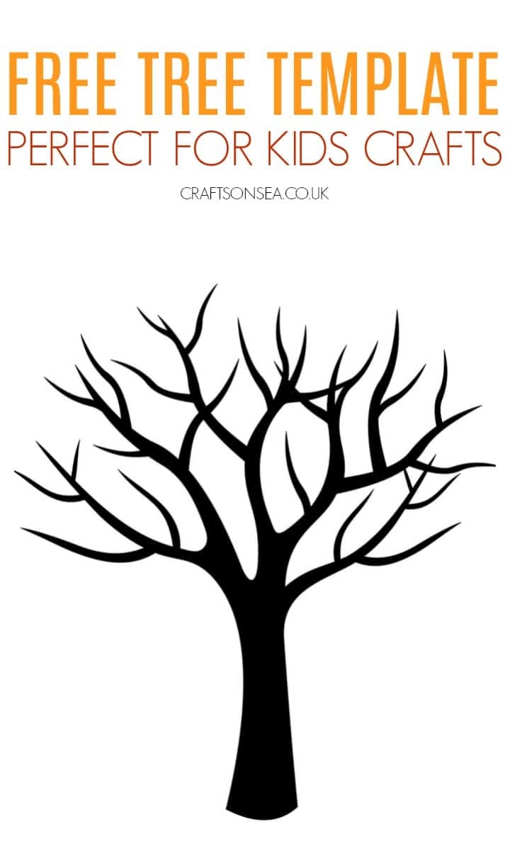 Outline Printable Tree Template