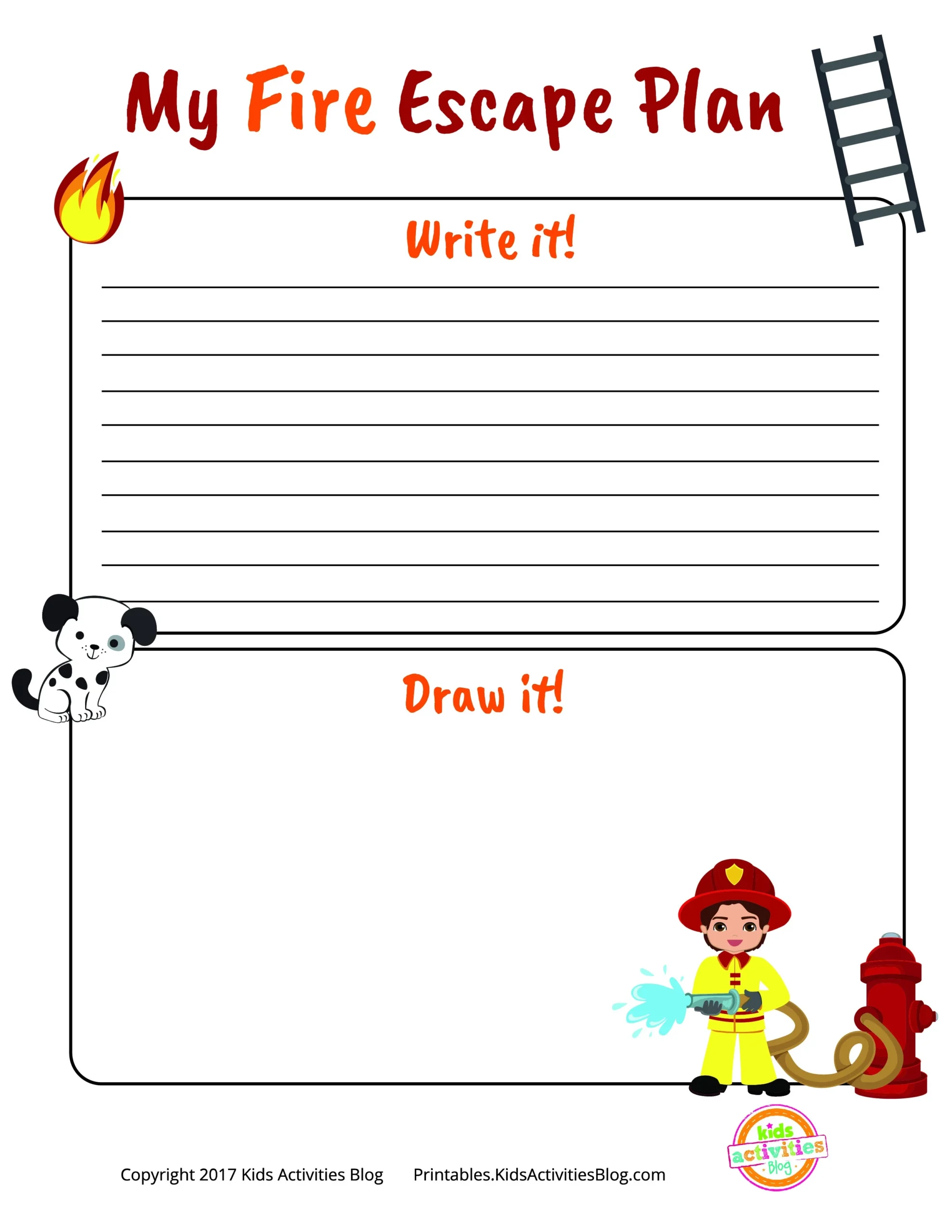 Free Printable Fire Safety Activities