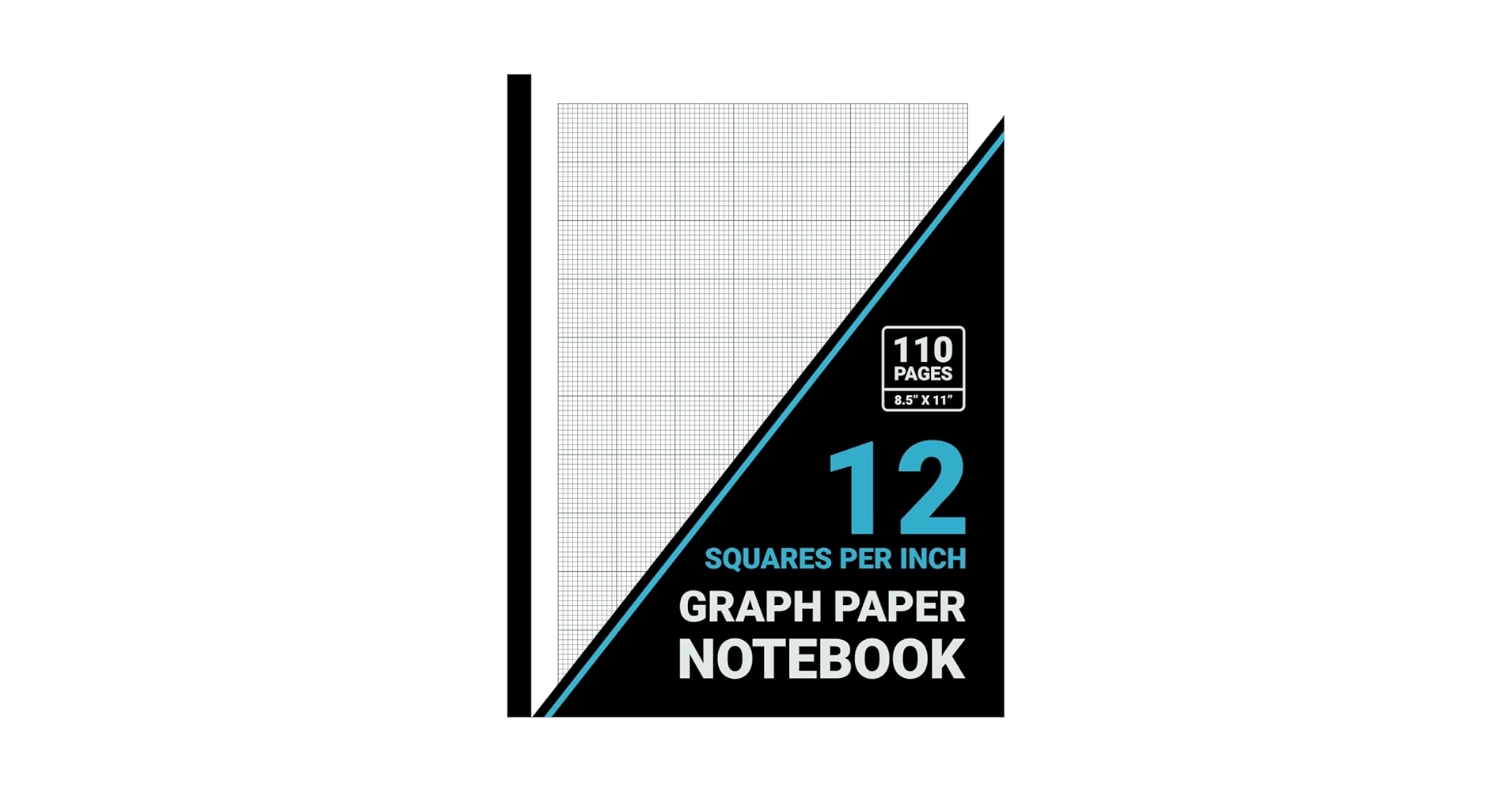Graph Paper 12 Squares Per Inch Notebook 1 12 Inch Squares 12x12 