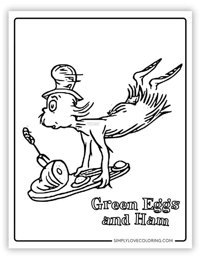 Green Eggs And Ham Printable Pdf