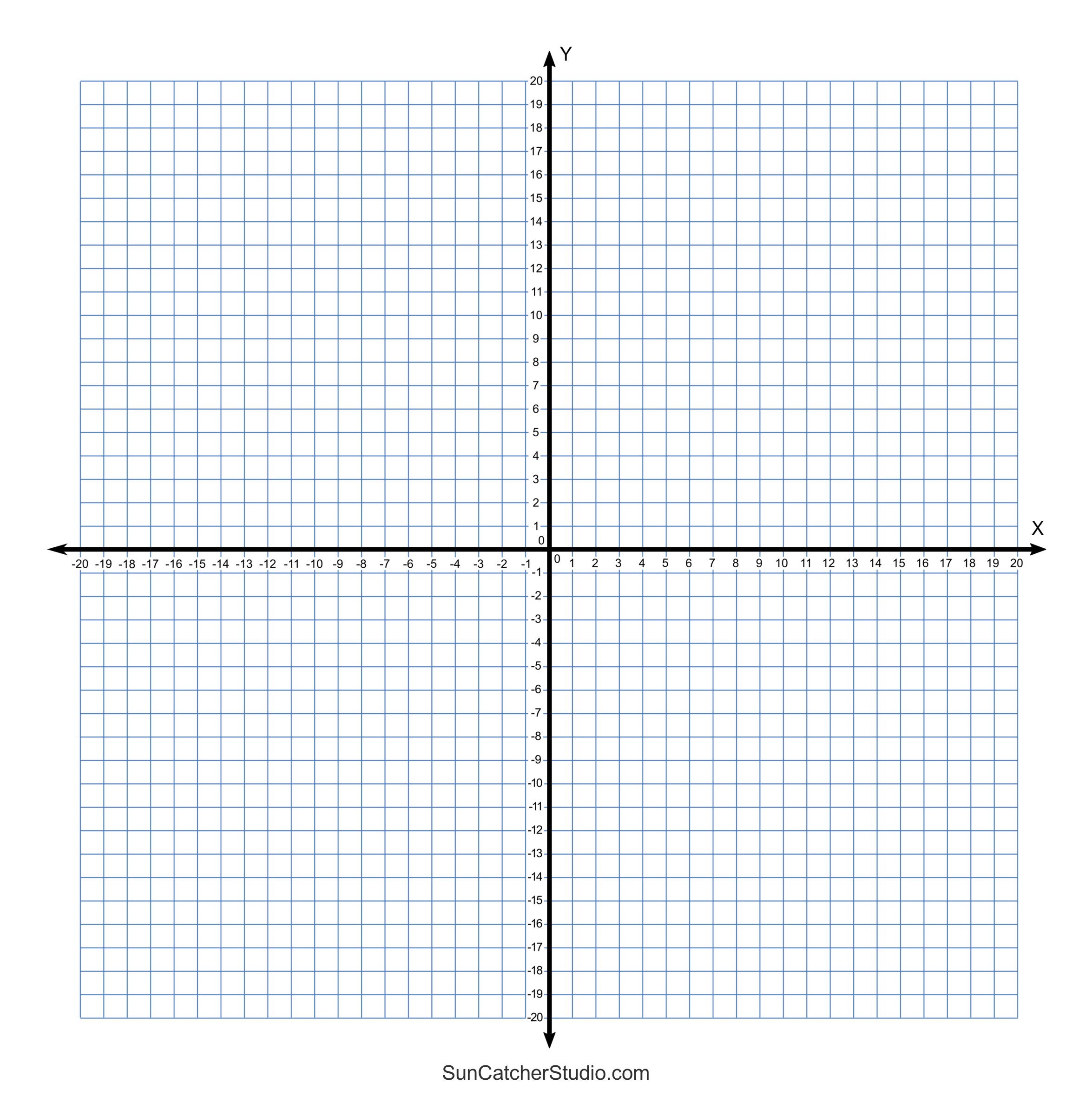 Print Graph Paper 1/4