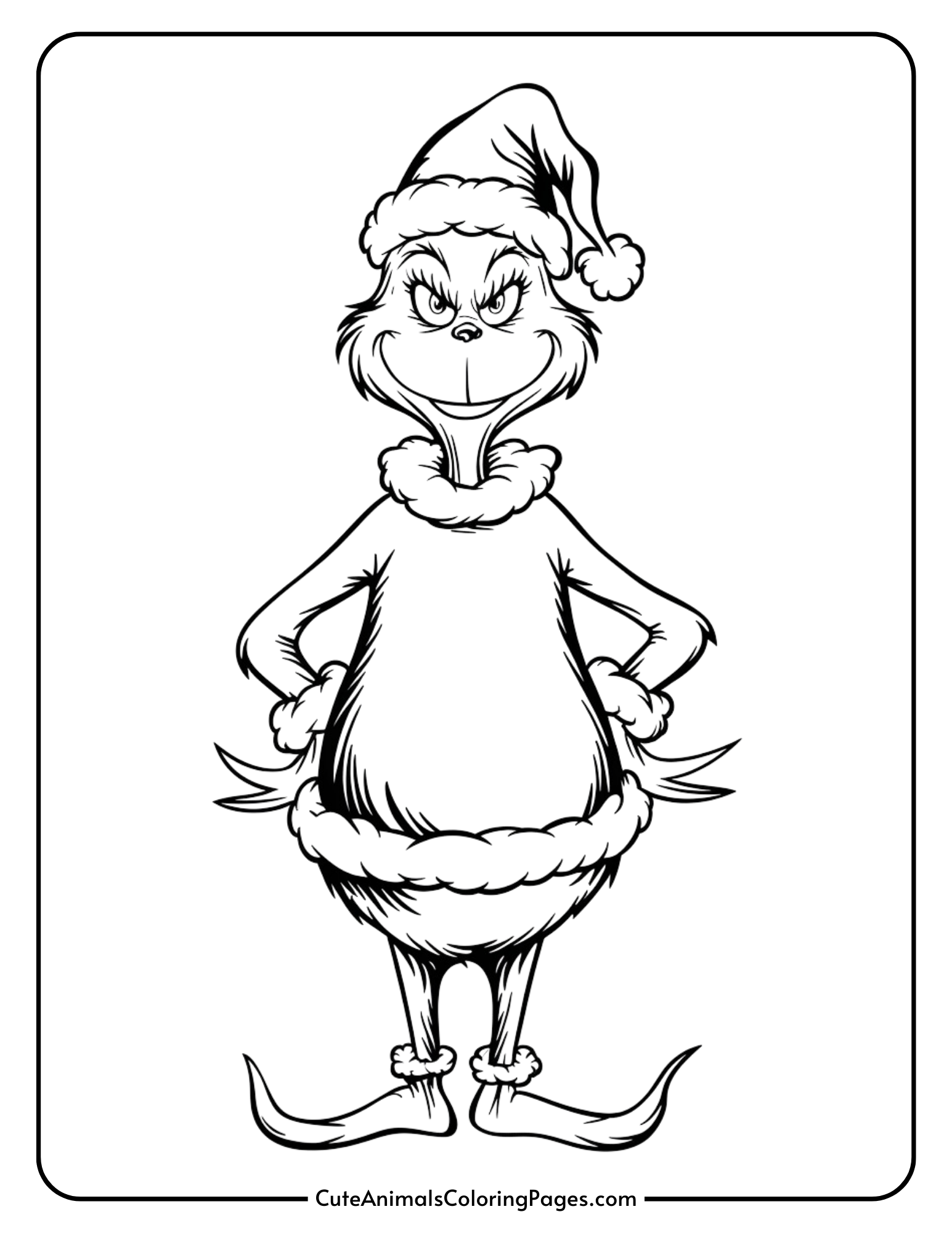 The Grinch Printables Free