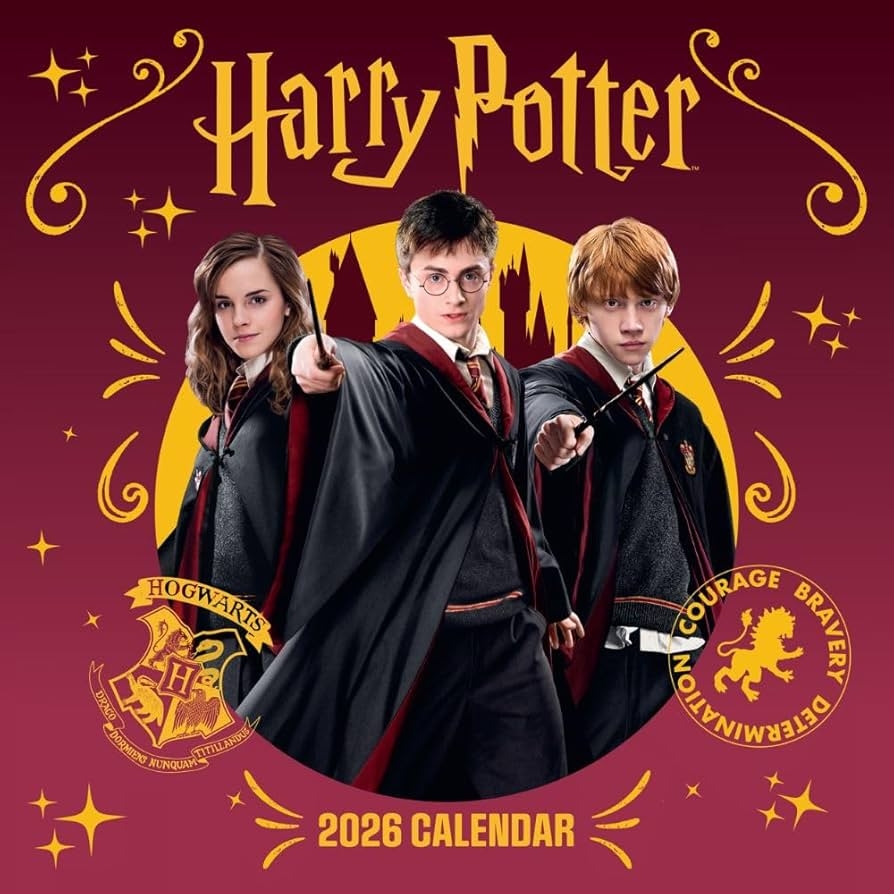 Harry Potter Printable Calendar November 2026