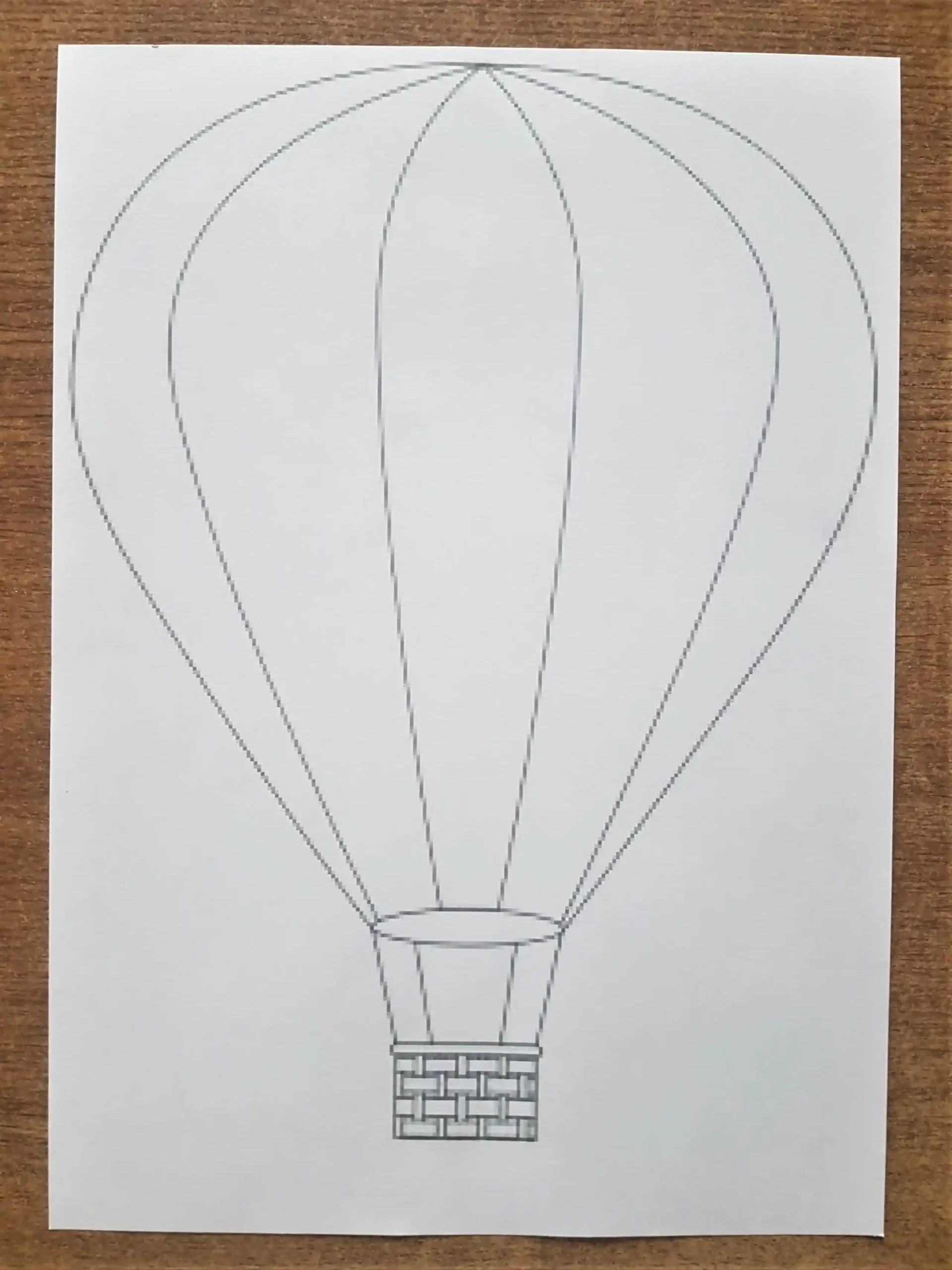 Hot Air Balloon Craft Tutorial Thoughtfuldiycreations Cute Fun 