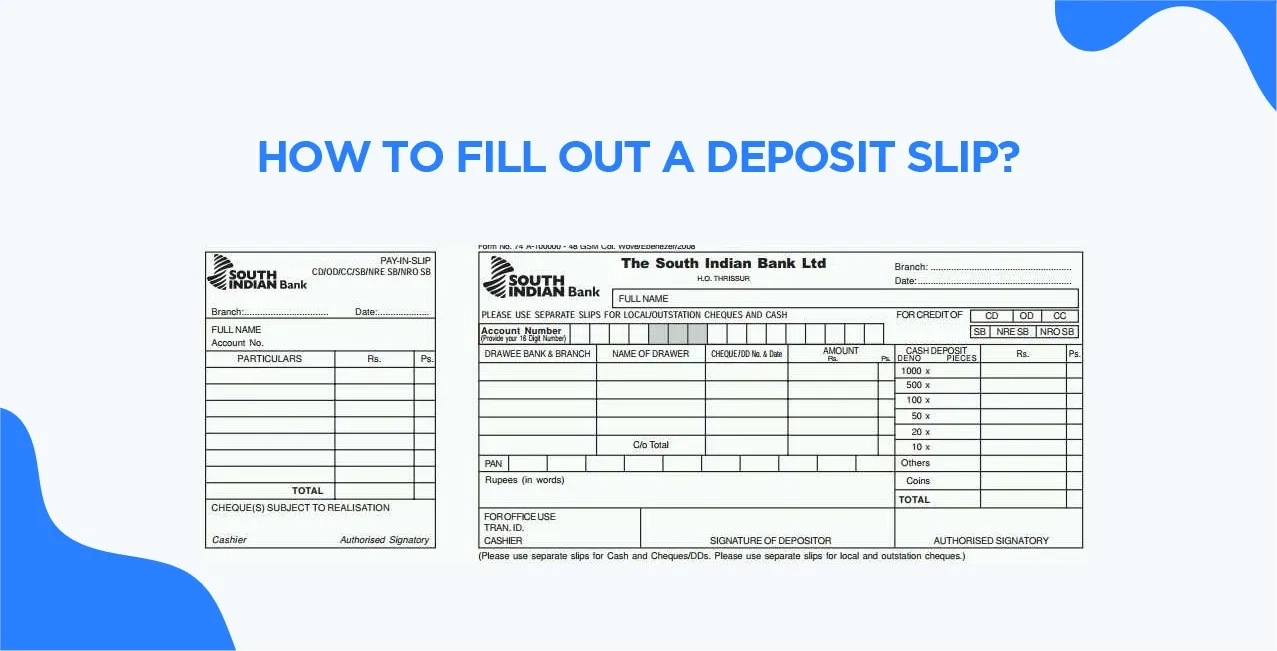How To Fill Out A Deposit Slip Simple Step by Step Guide