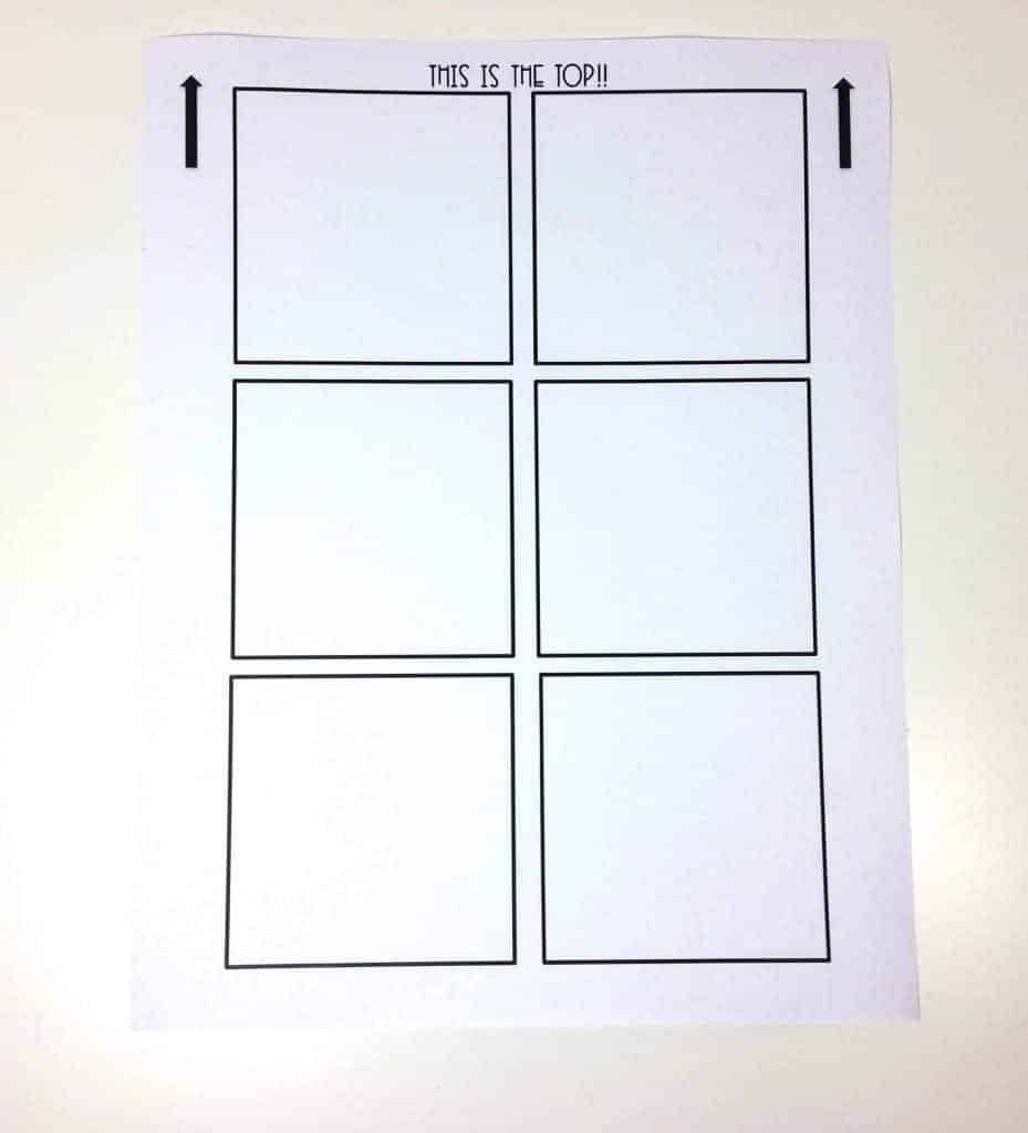 Post It Printable Template