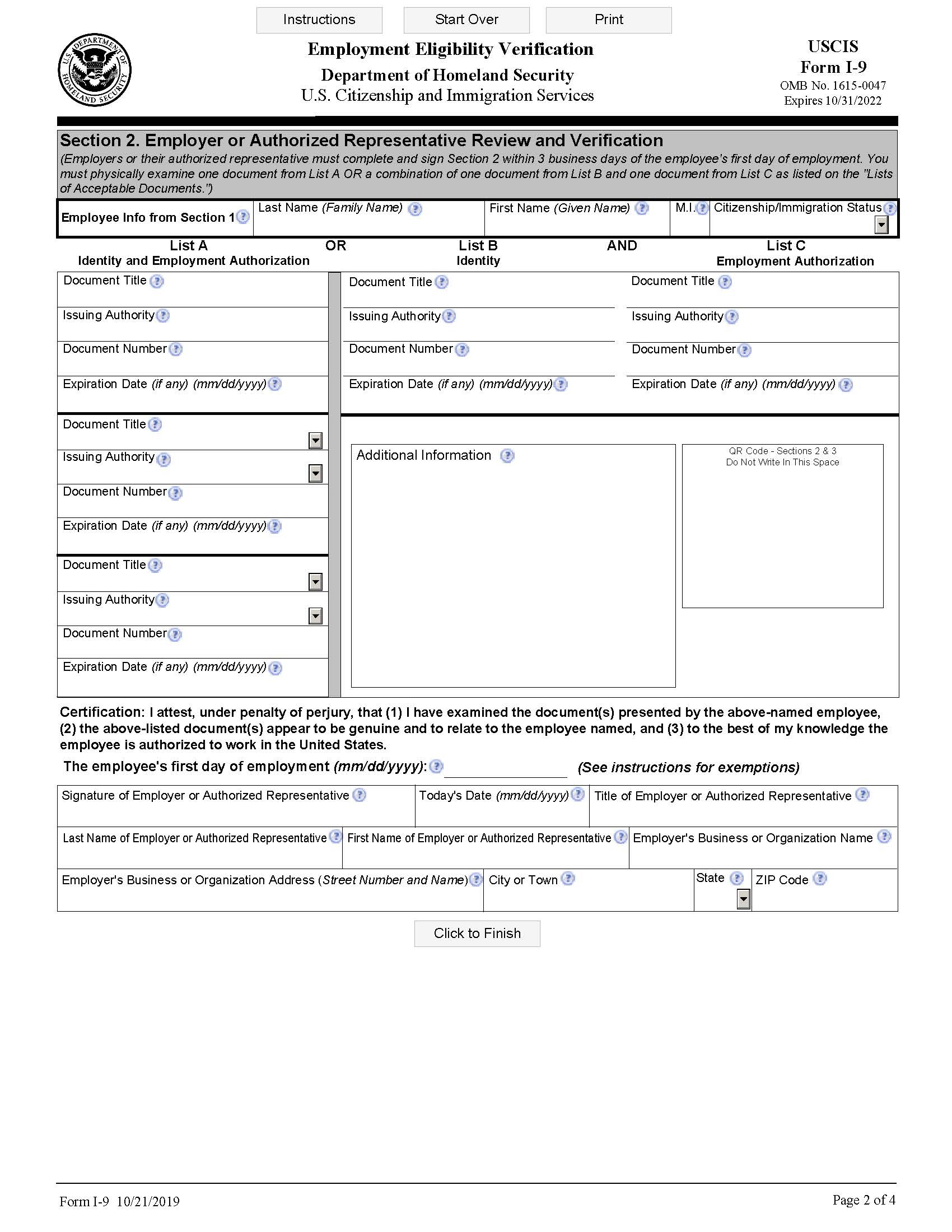 Form I 9 2023 Pdf