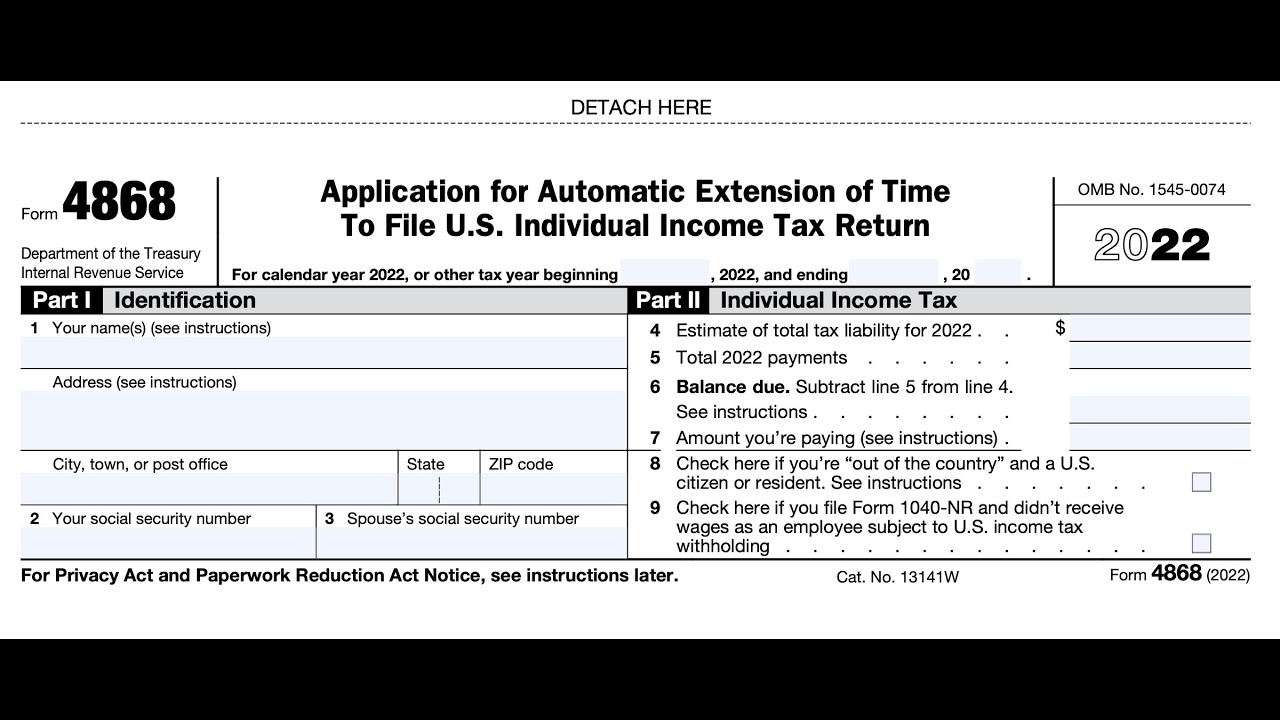 Irs Form Extension 1040