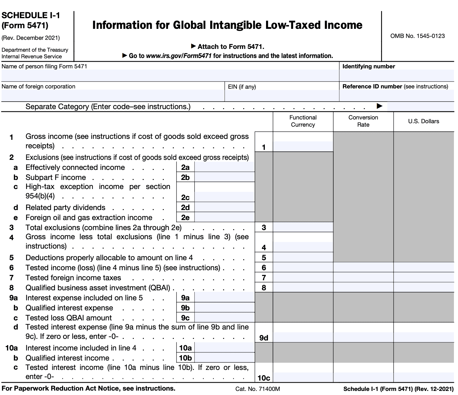 Irs Form 5471 Schedule O Instructions