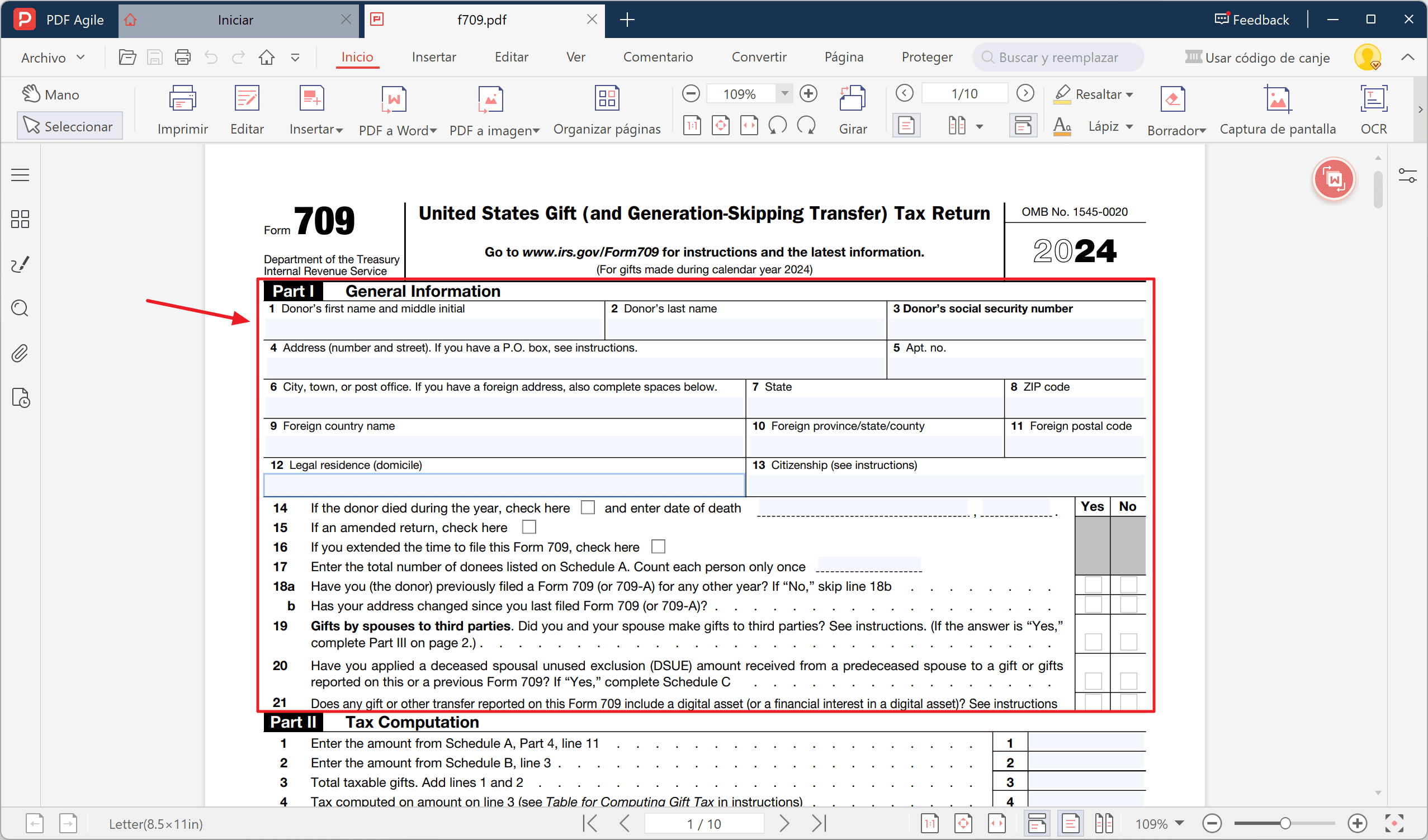 Irs Form Gift Tax Form