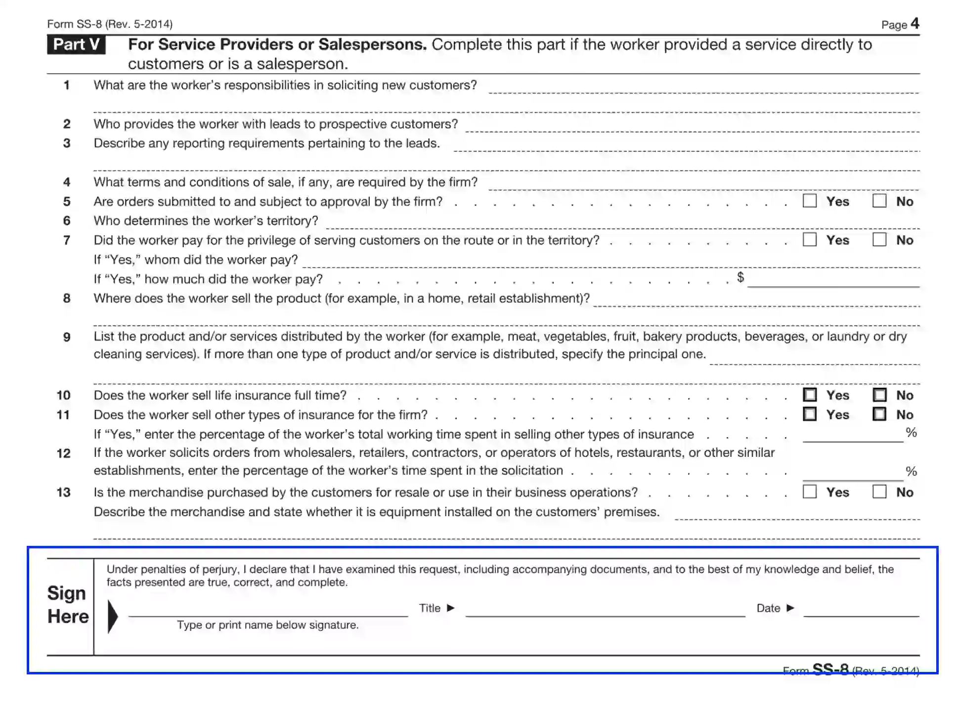 How To File Form Ss-8