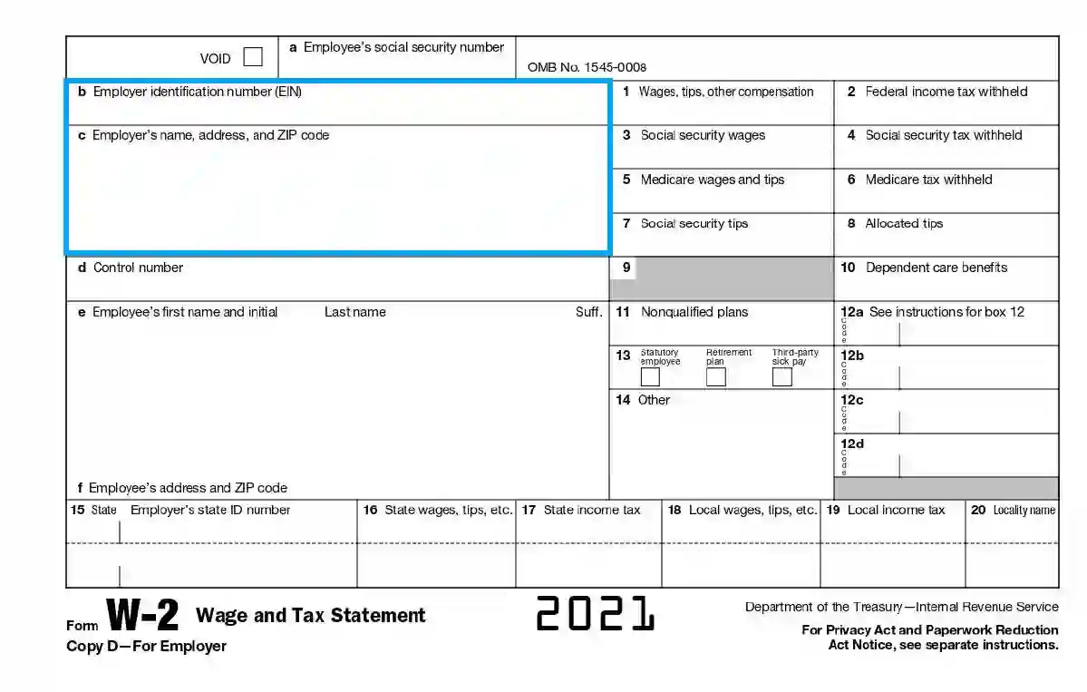 IRS Form W 2 Fill Out Printable PDF Forms Online