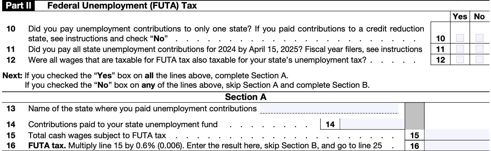 Schedule H Form 2024
