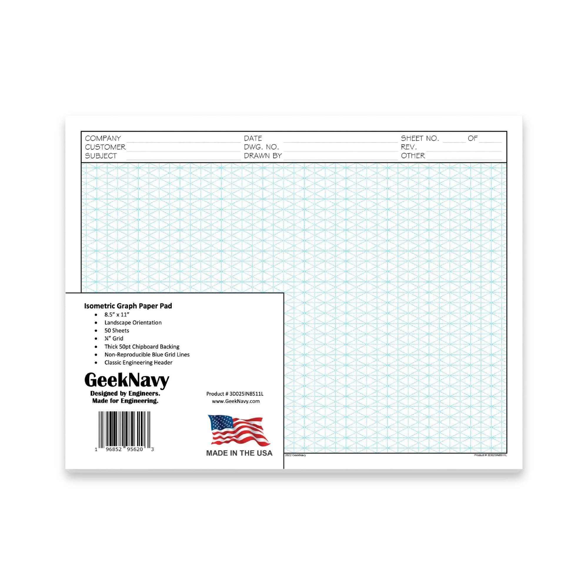 Isometric Graph Paper Staples