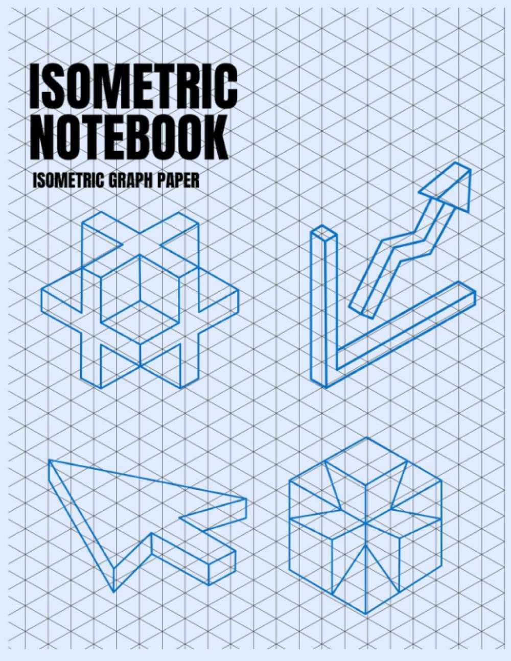 Isometric Notebook Isometric Graph Paper Notebook Isometric Paper 