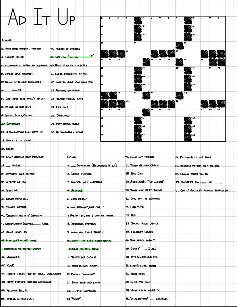 Detroit News Daily Printable Crossword Puzzle