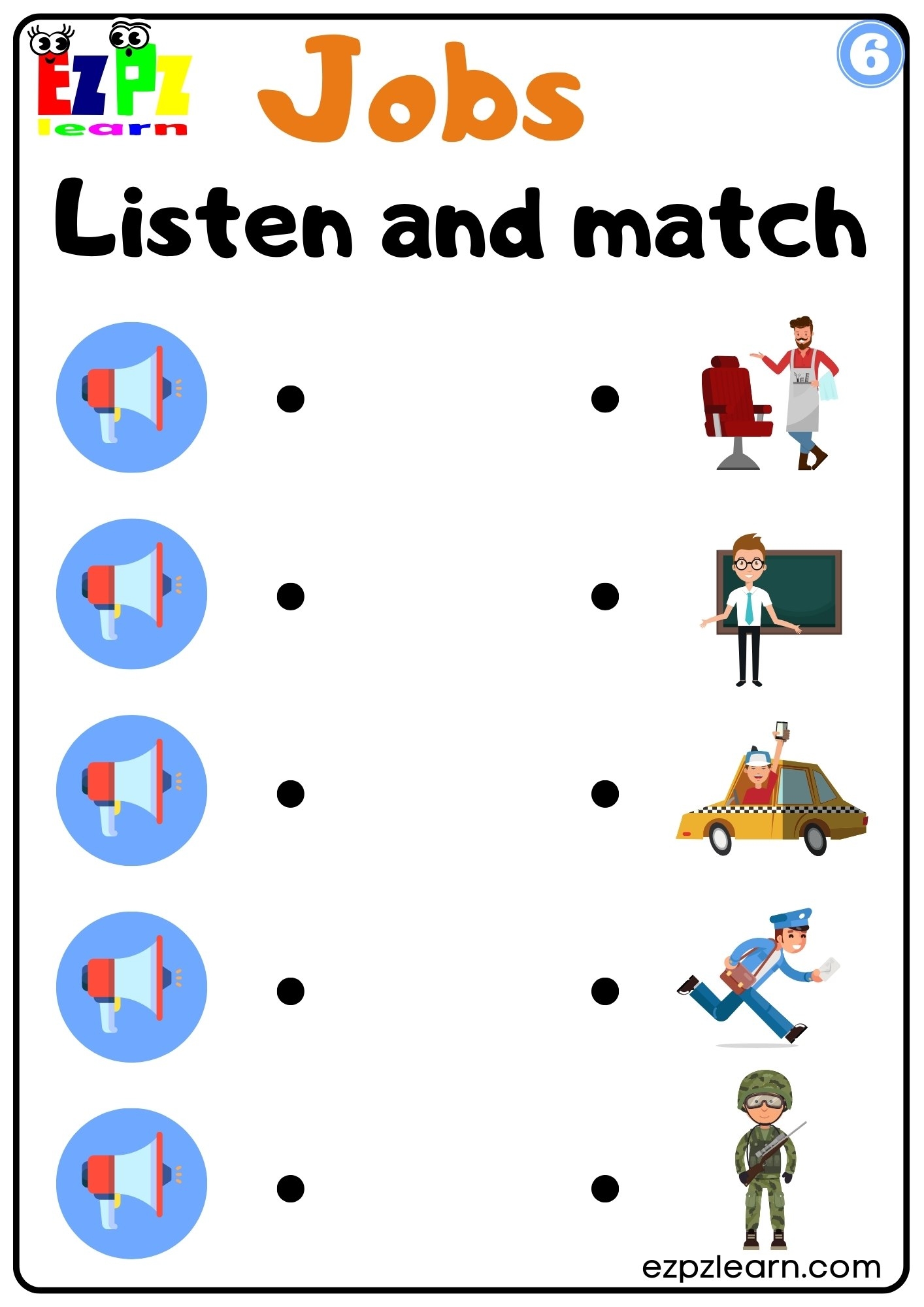 Job Printable For Kids