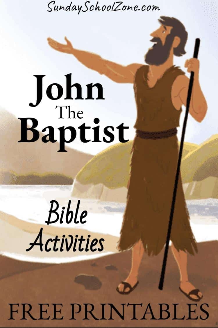 Free Printable Picture Of John The Baptist