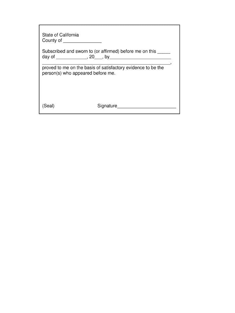 Jurat Form Fill Out amp Sign Online DocHub