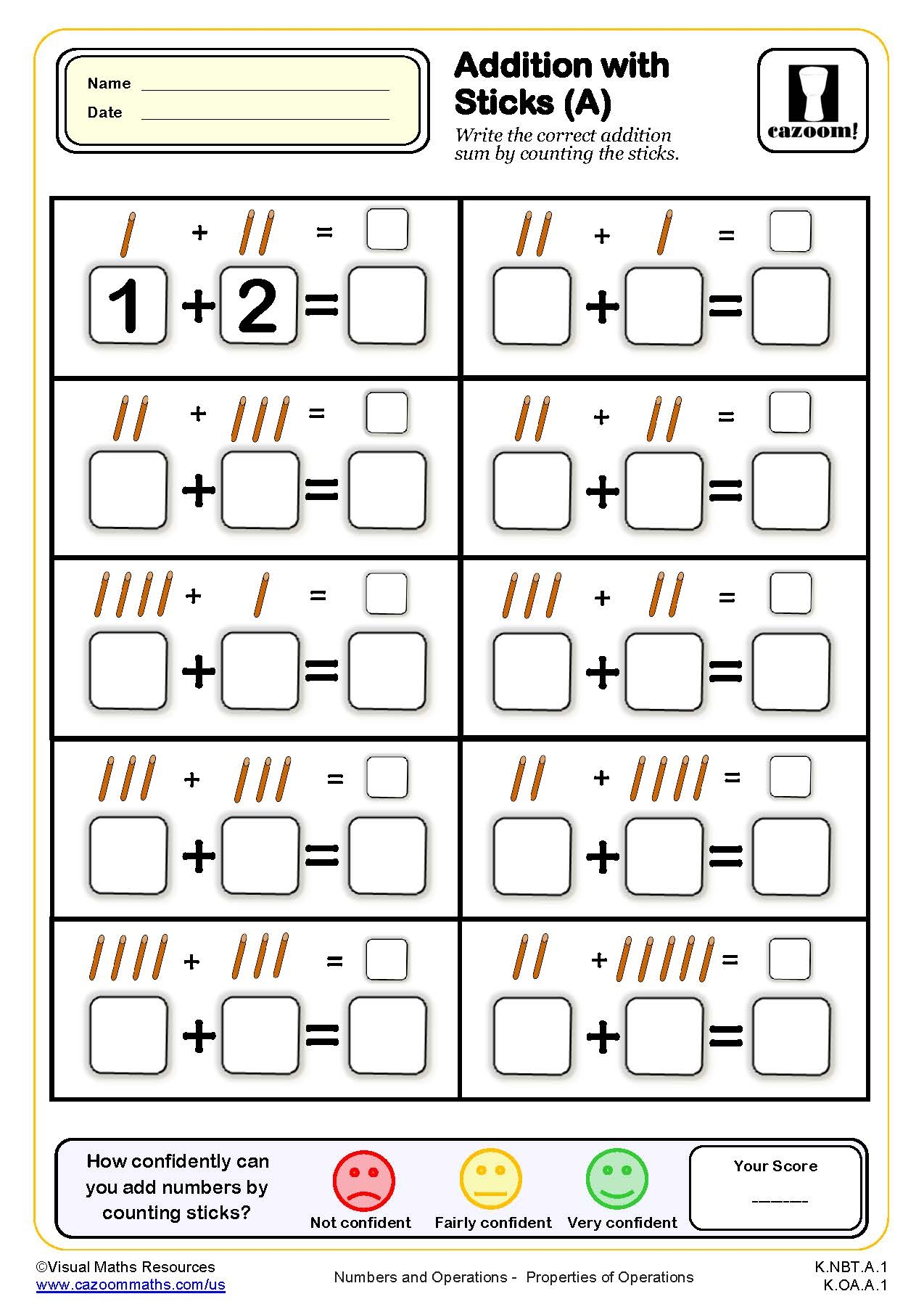 Free Printable Math Worksheets Pdf