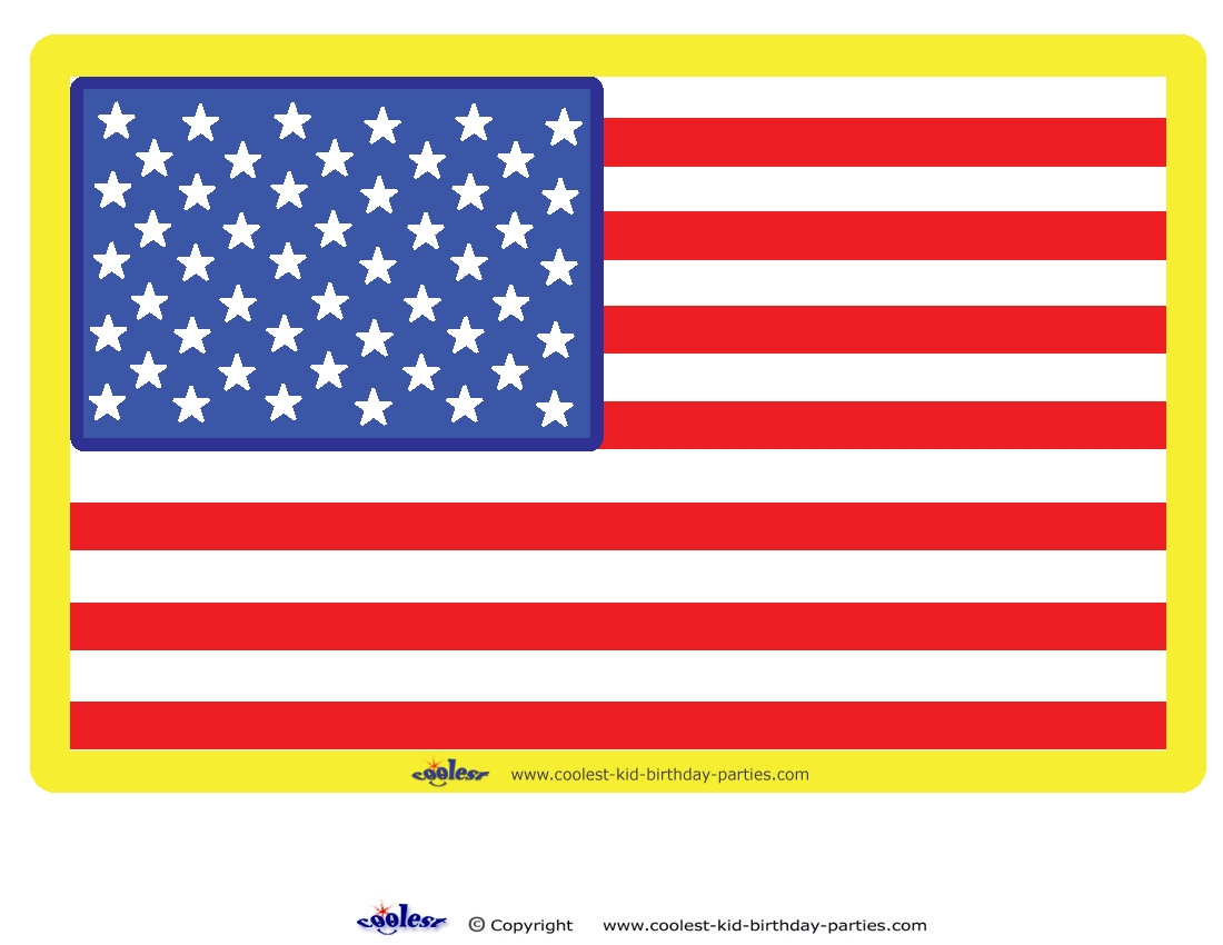 Free Printable American Flag To Print